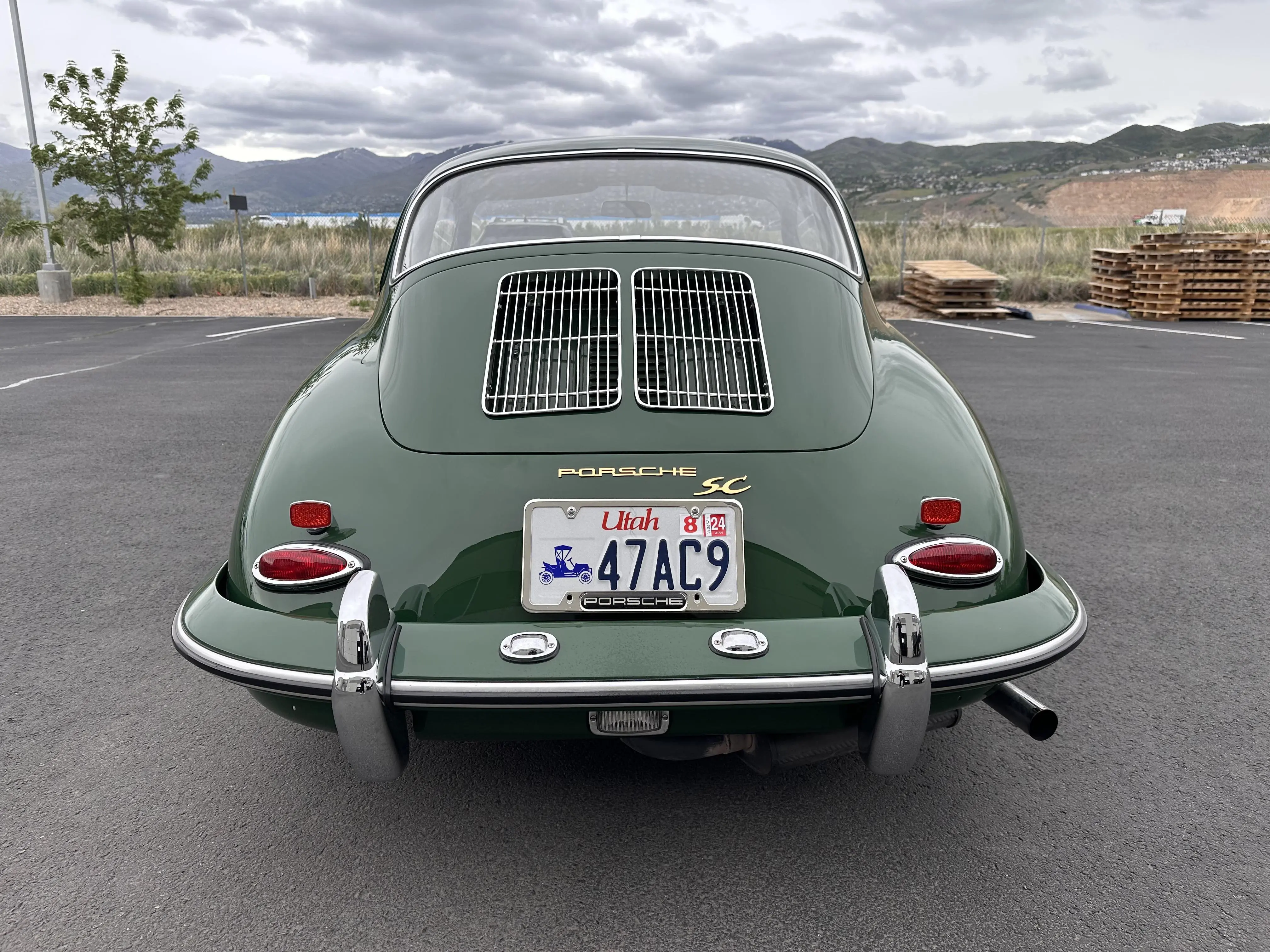 1965 Porsche 356SC Coupe in Irish Green