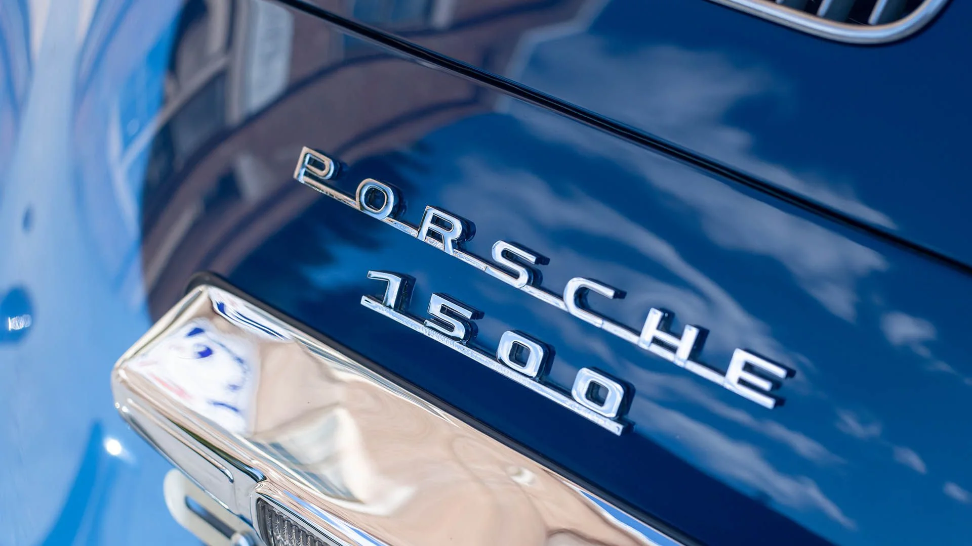 1953 Porsche 356 "Pre-A" 1500 Coupe in Azure Blue