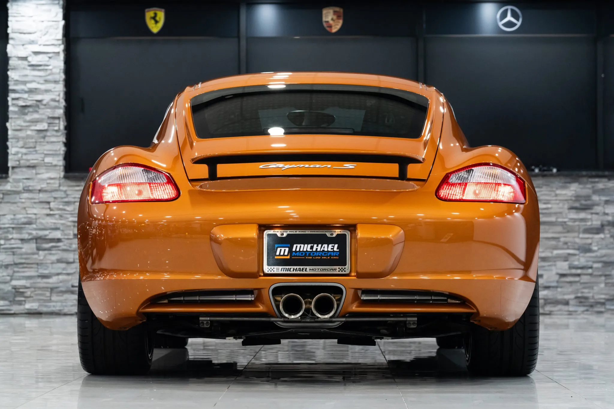 2007 Porsche Cayman S in Nordic Gold Metallic