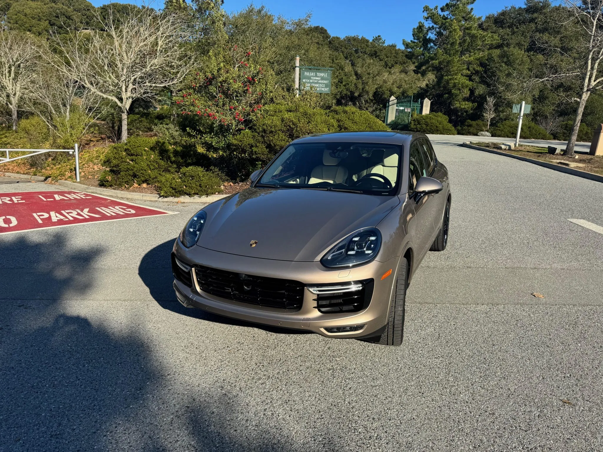 2016 Porsche Cayenne Turbo S in Palladium Metallic