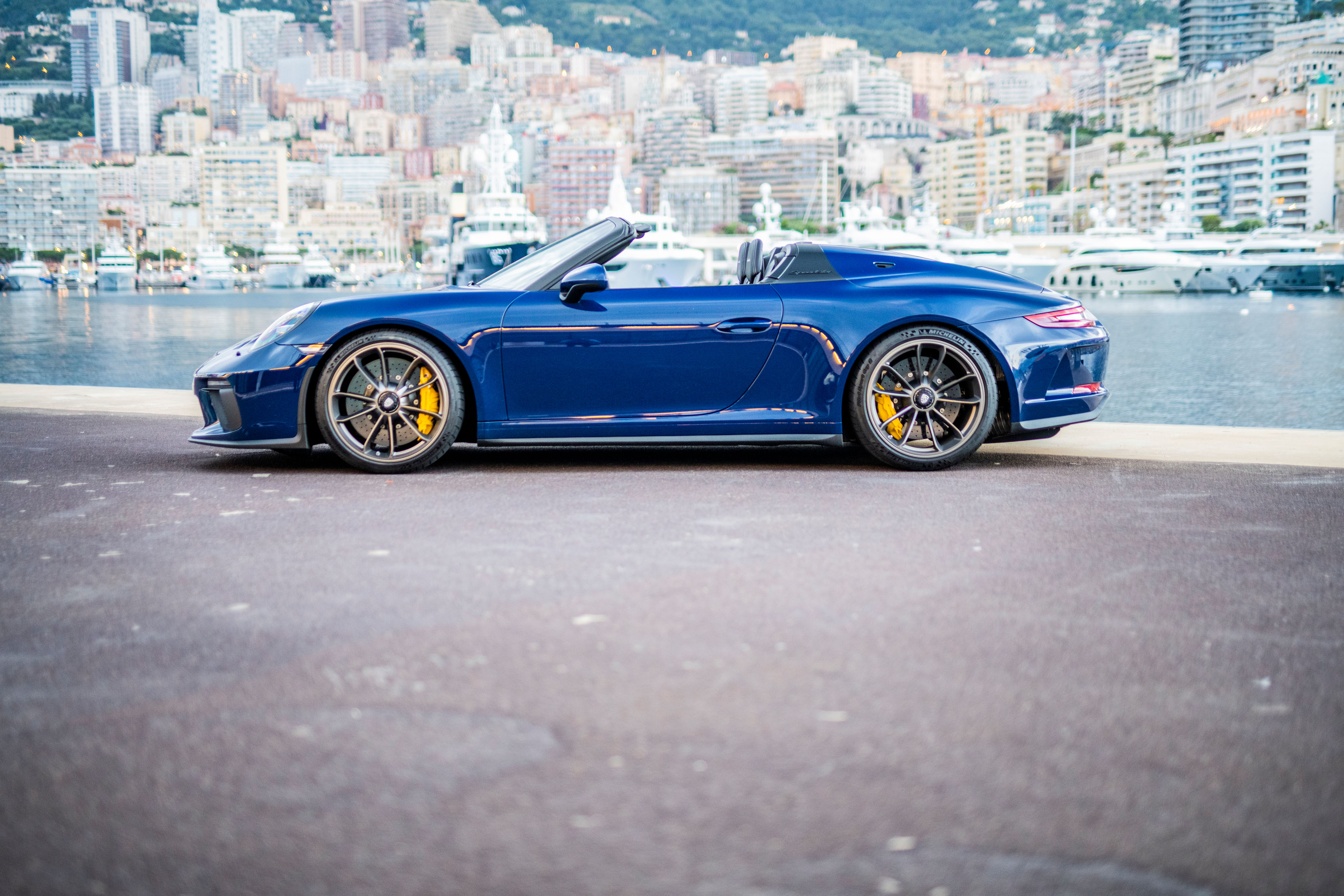 2019 Porsche 911 Speedster in Albert Blue