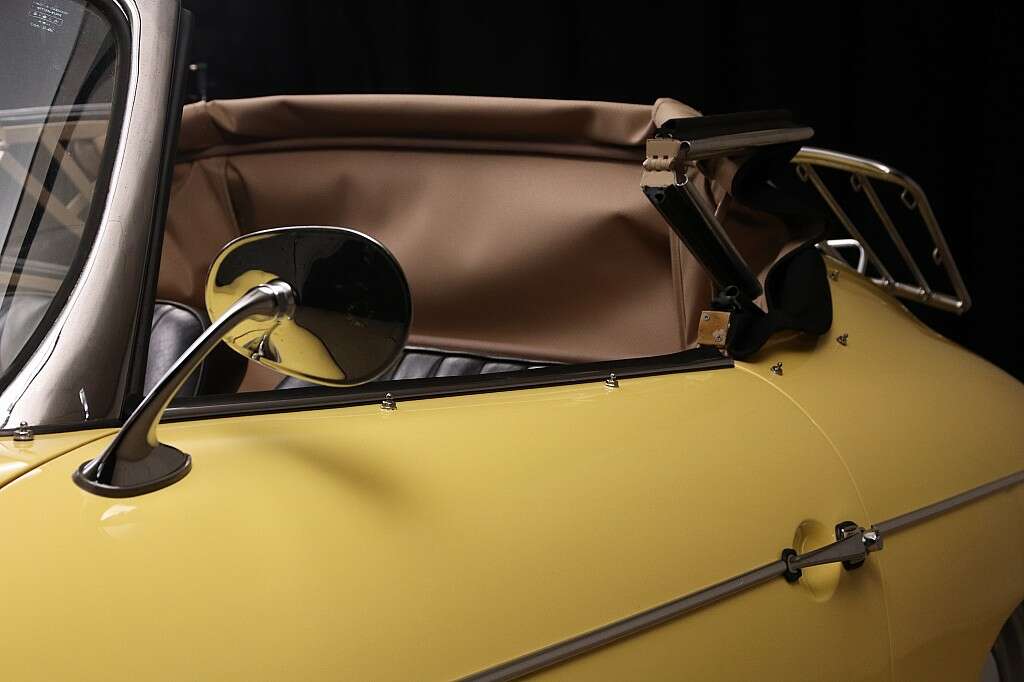 1961 Porsche 356 B 1600 Super Roadster in Condor Yellow