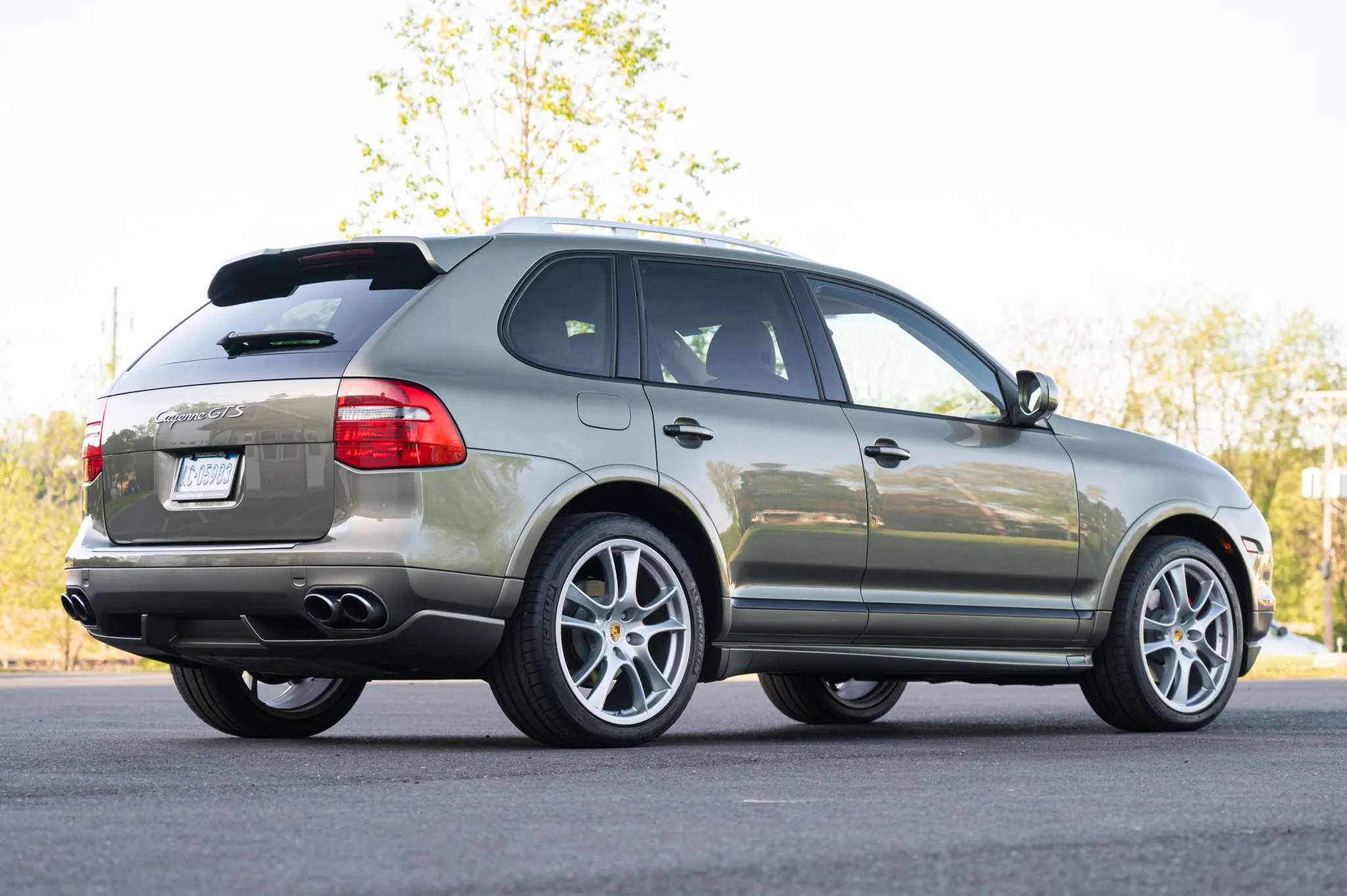 2009 Porsche Cayenne GTS in Olive Green Metallic
