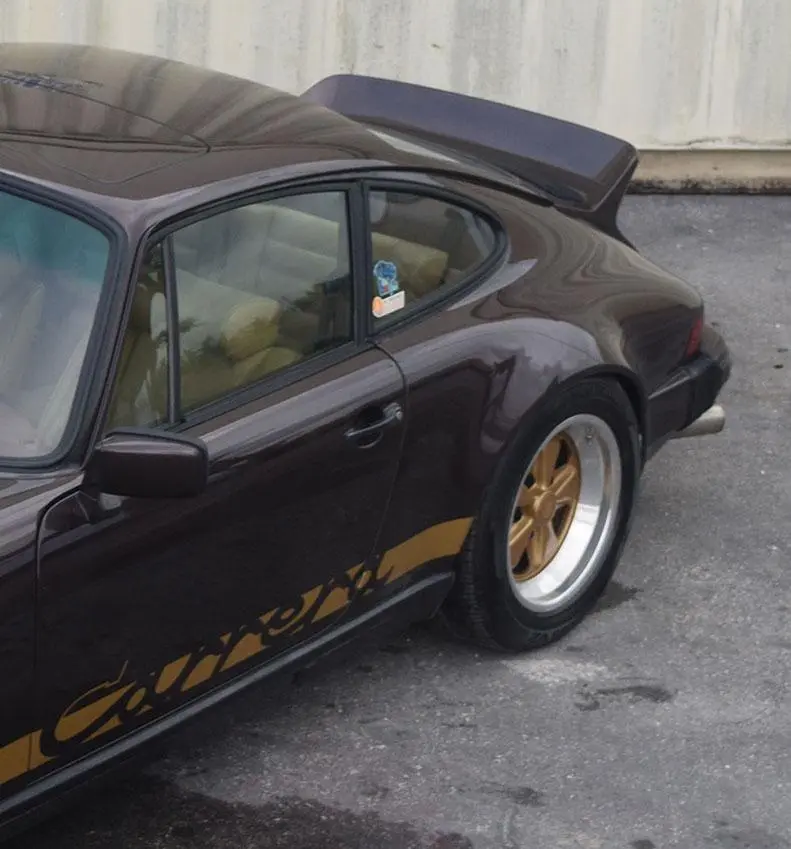 1988 Porsche 911 Carrera Coupe in Espresso Brown Metallic 