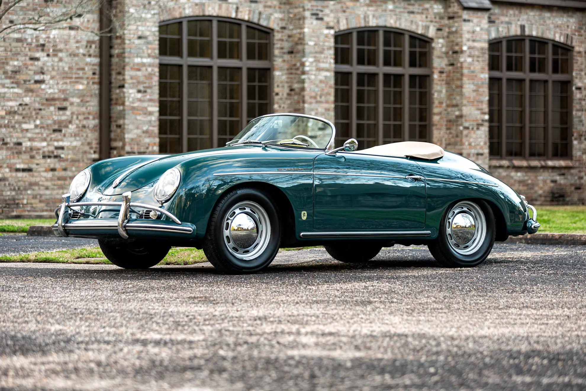 1958 Porsche 356A Speedster in Fjord Green