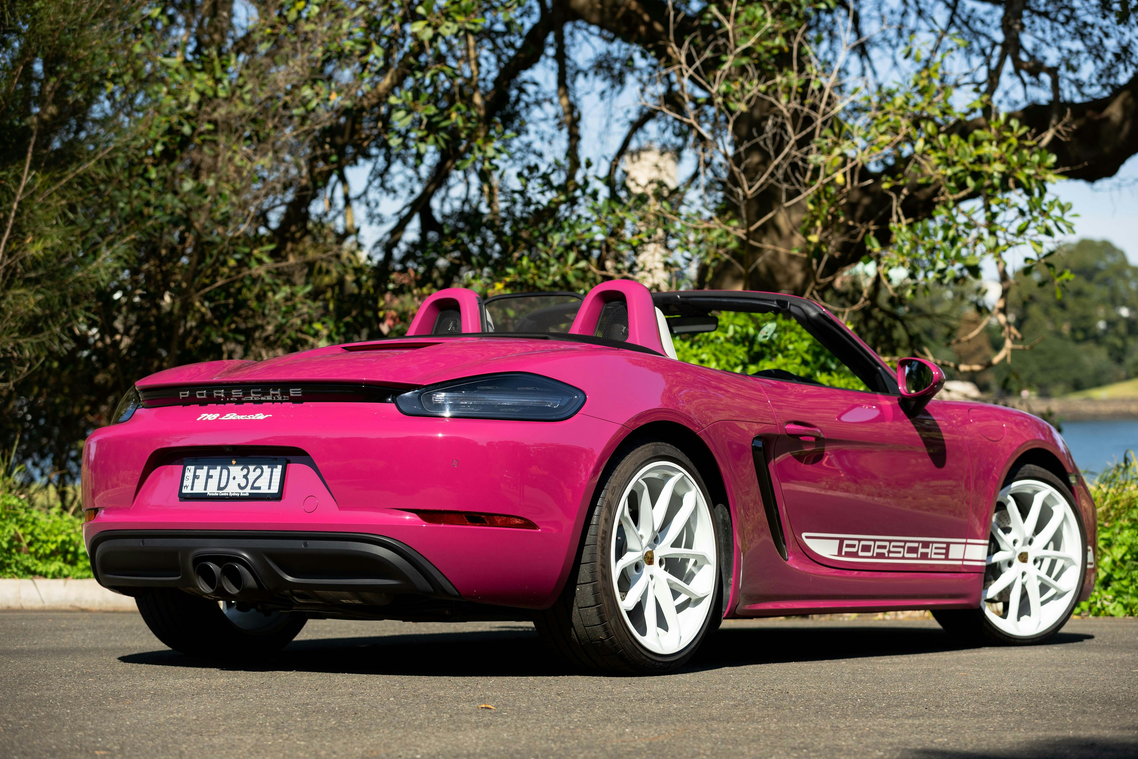 2024 Porsche 718 Boxster Style Edition in Ruby Star