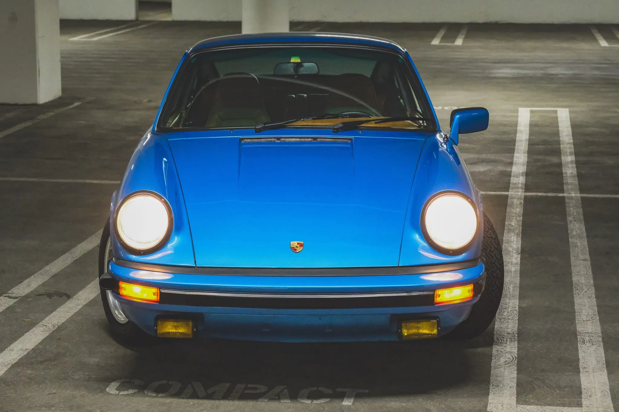 1977 Porsche 911S Coupe in Minerva Blue Metallic