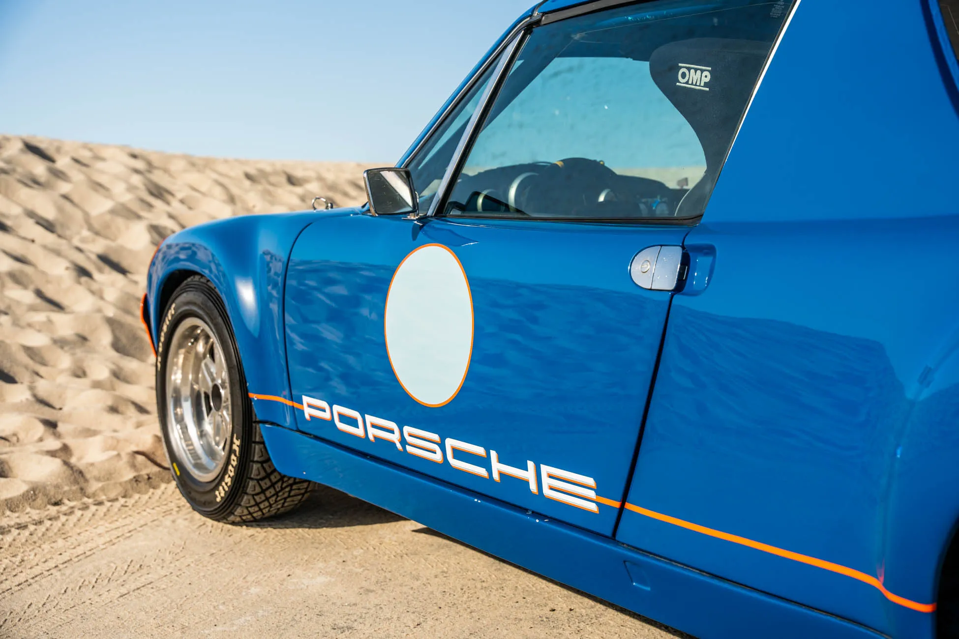 Safari-Style 1975 Porsche 914 2.7L Race Car in Laguna Blue