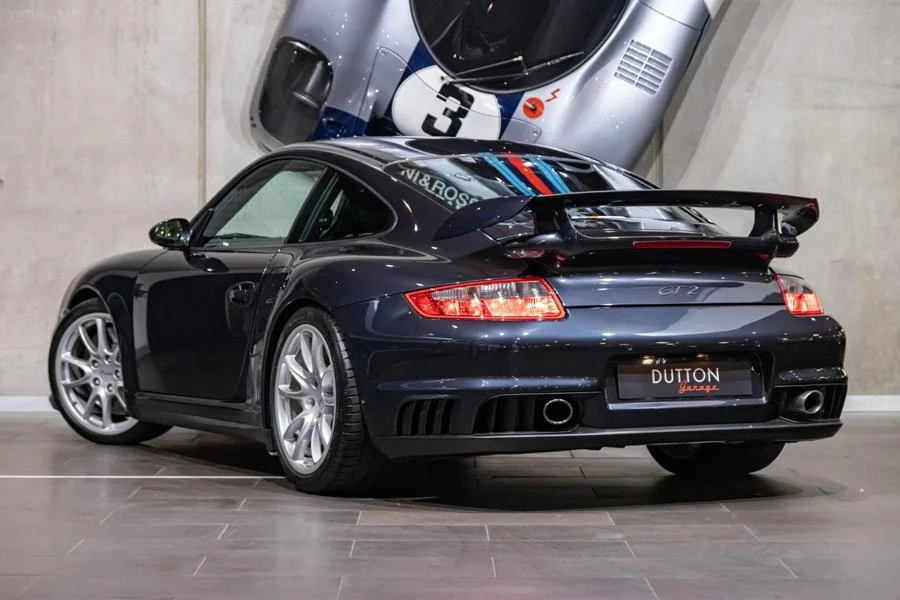 2008 Porsche 911 GT2 (997) in Atlas Grey Metallic