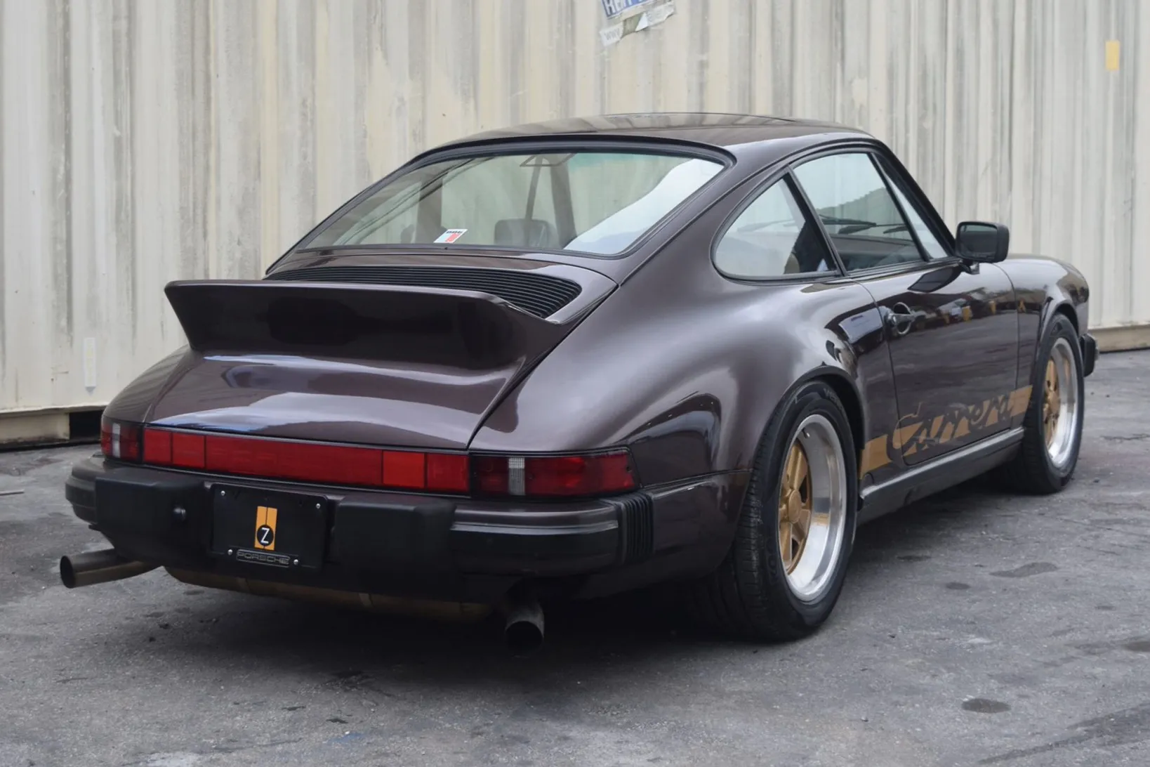 1988 Porsche 911 Carrera Coupe in Espresso Brown Metallic 