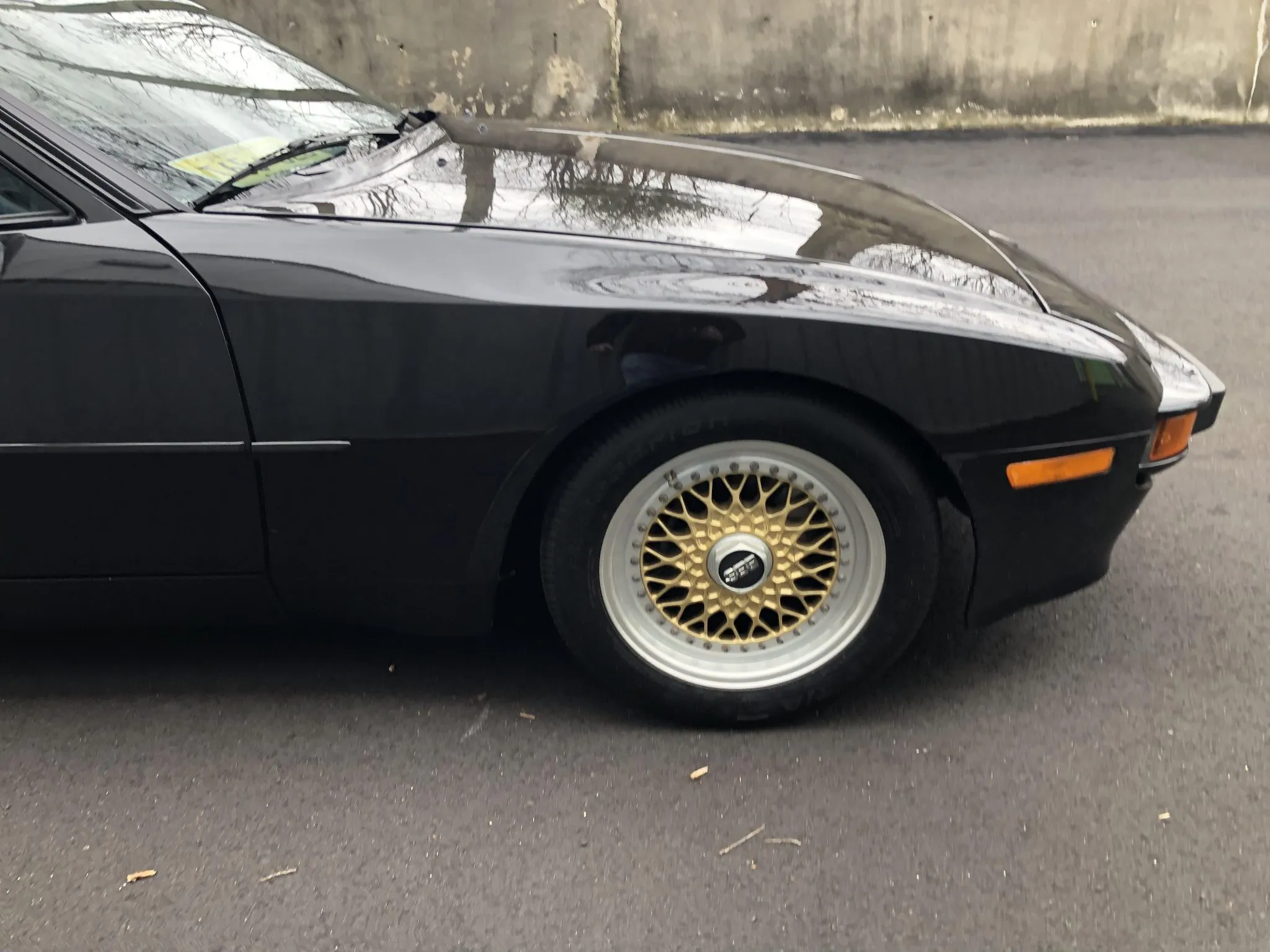 1984 Porsche 944 in Montego Black Metallic