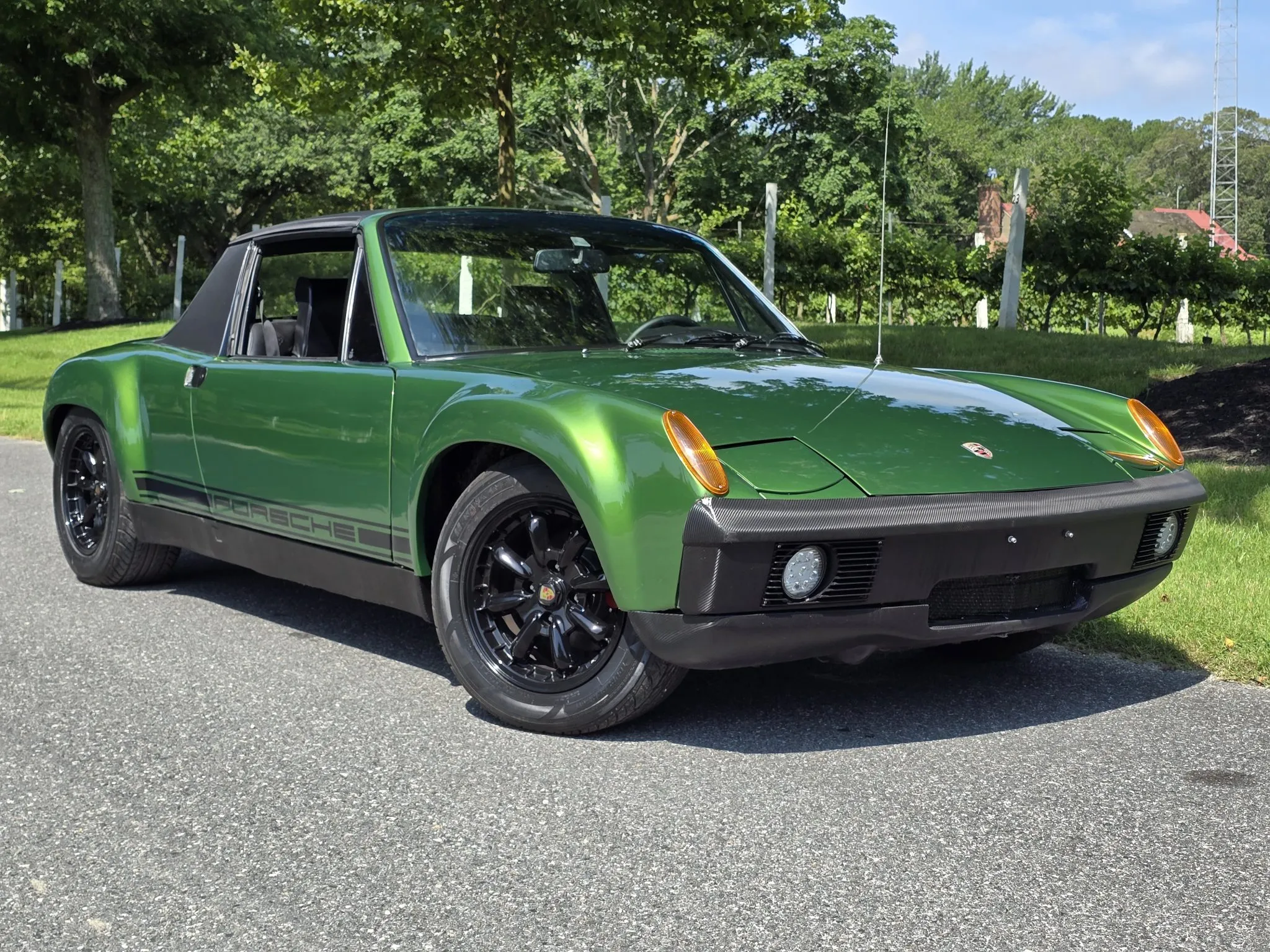 1973 Porsche 914 1.7 in Metallic Green