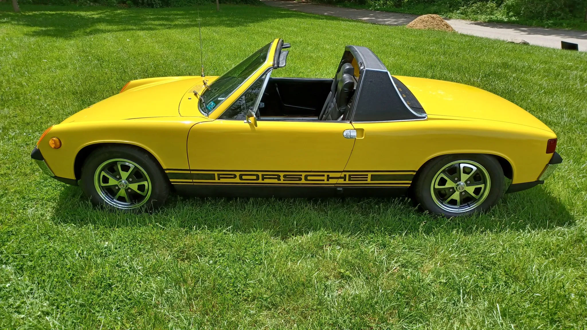 1971 Porsche 914 in Lemon Yellow
