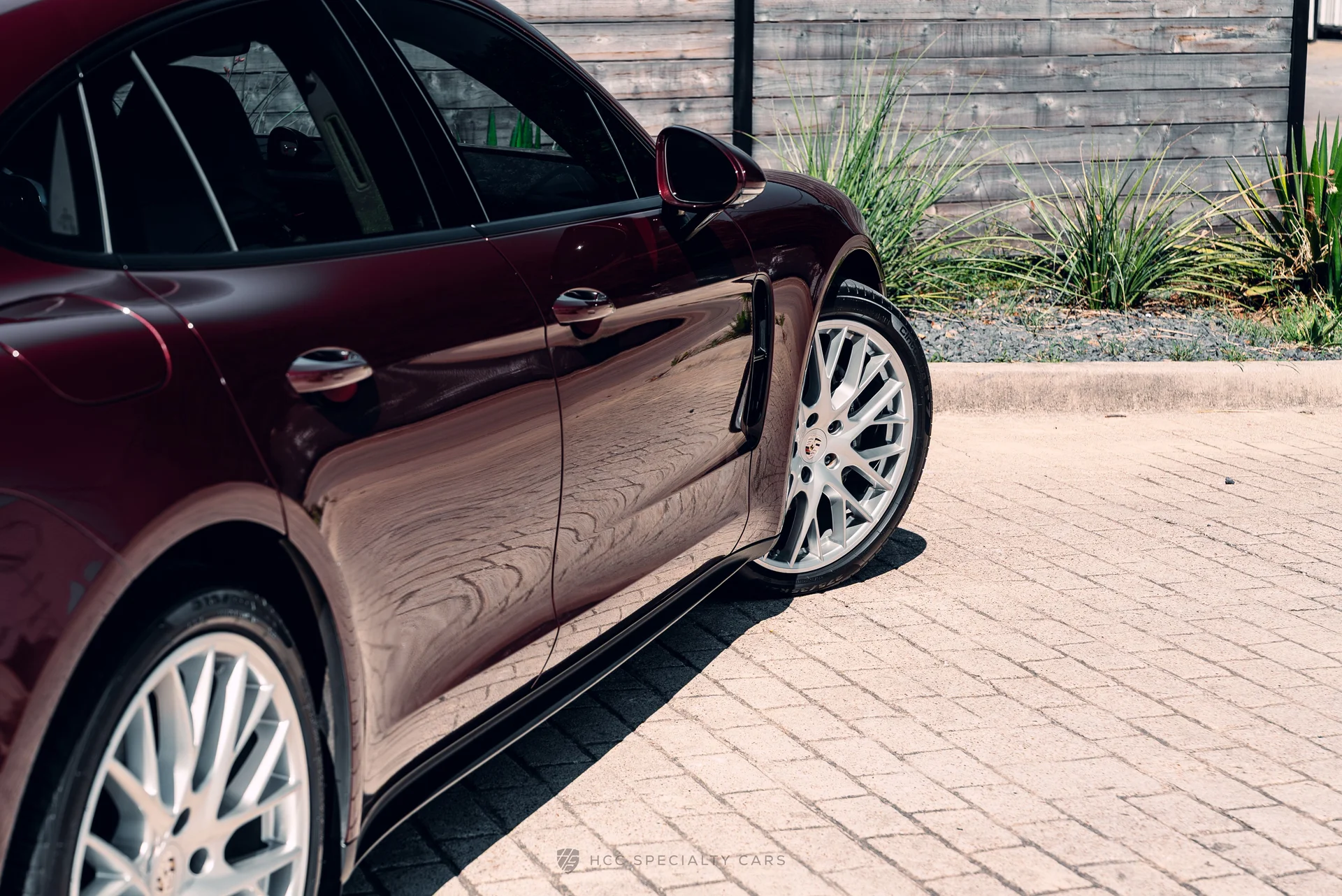 2019 Porsche Panamera in Burgundy Red Metallic 