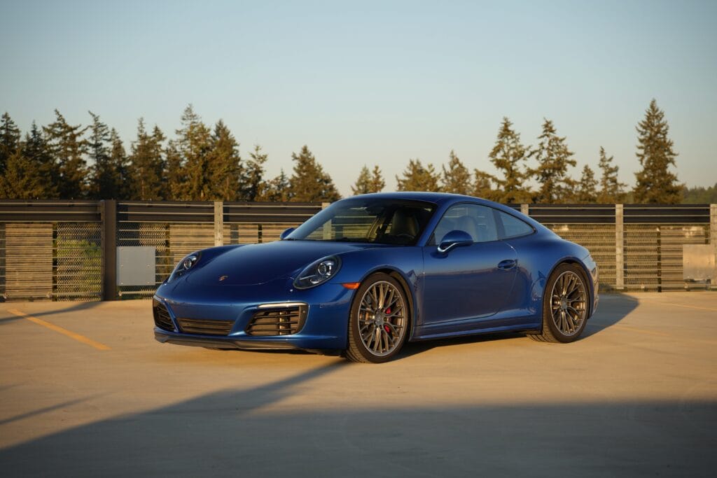 2017 Porsche 991.2 Carrera 4S Coupe In Sapphire Blue Metallic
