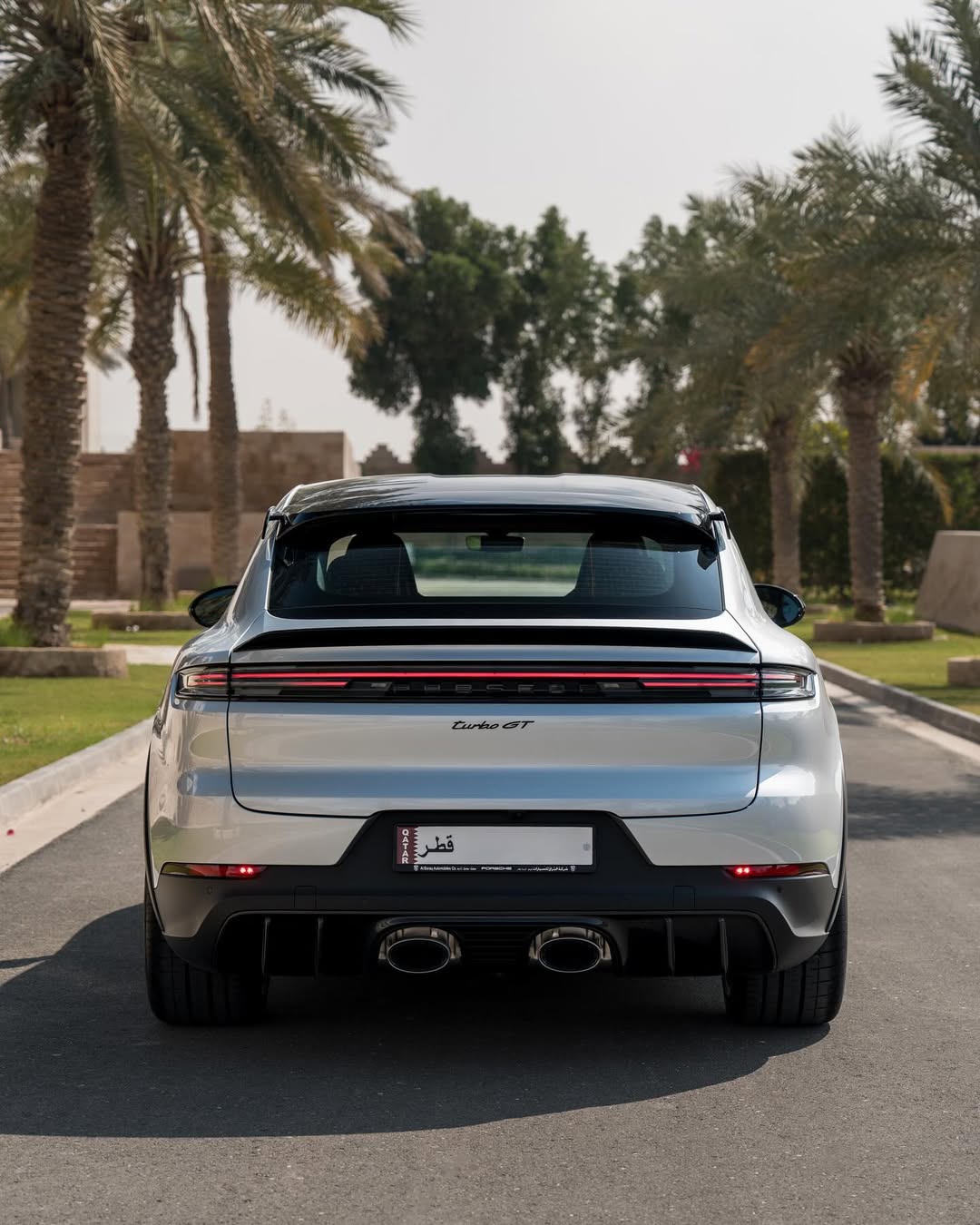 2024 Porsche Cayenne Turbo GT in Classic Silver Metallic
