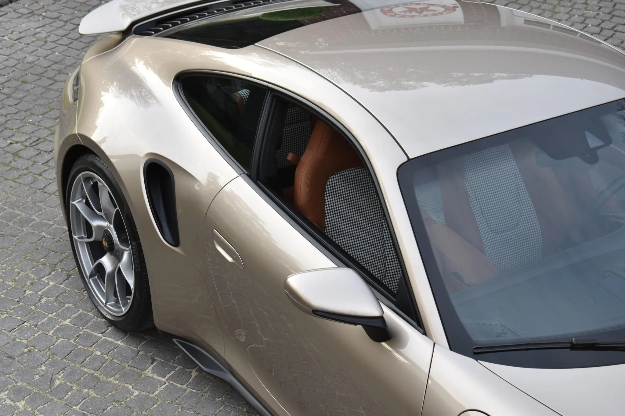 2024 Porsche 911 Turbo S Coupe in Palladium Metallic