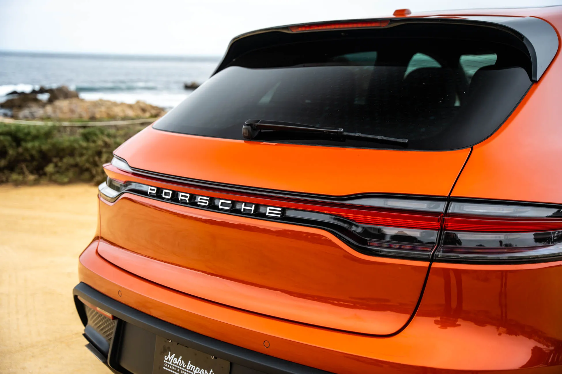 2022 Porsche Macan in Papaya Metallic