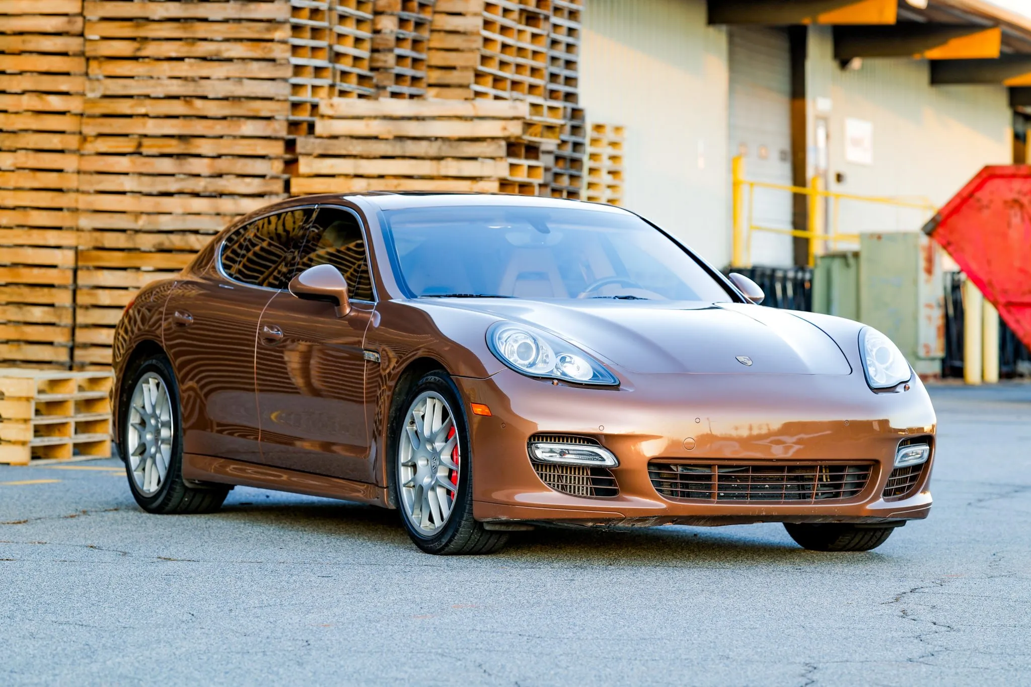 2010 Porsche Panamera Turbo in Cognac Metallic