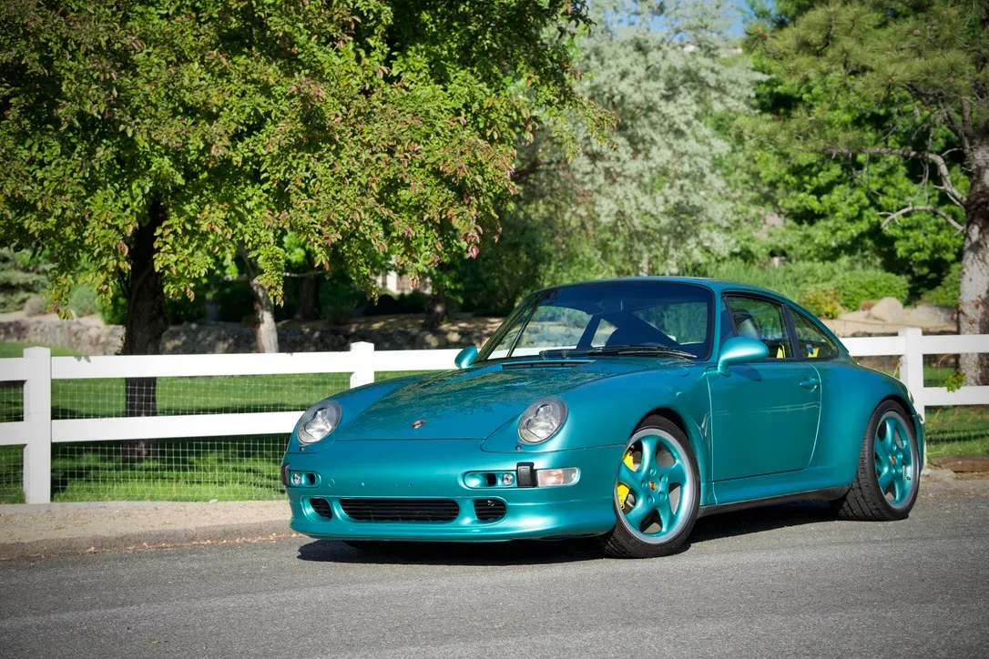 1997 Porsche 911 Carrera S Coupe in Ocean Jade Metallic