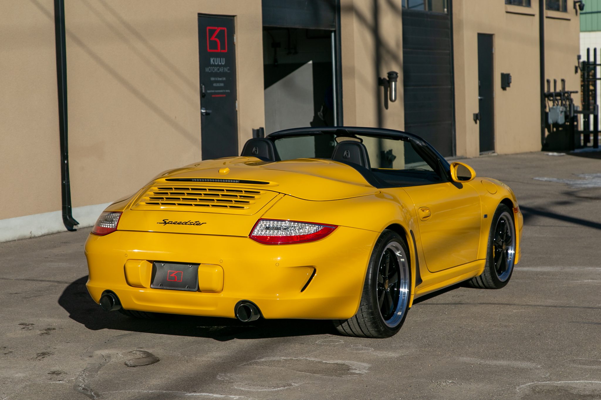 2011 Porsche 911 Speedster In Speed Yellow