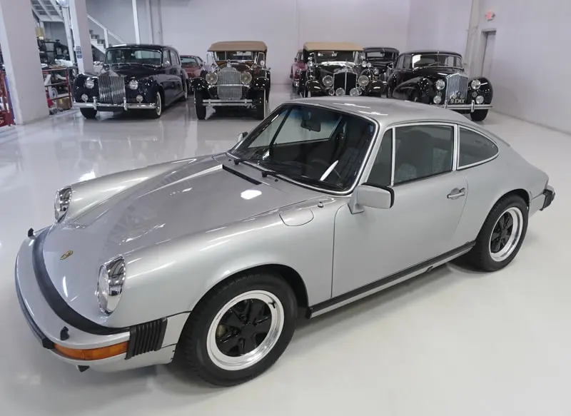 1975 Porsche 911S Silver Anniversary Limited Edition in Diamond Silver Metallic 