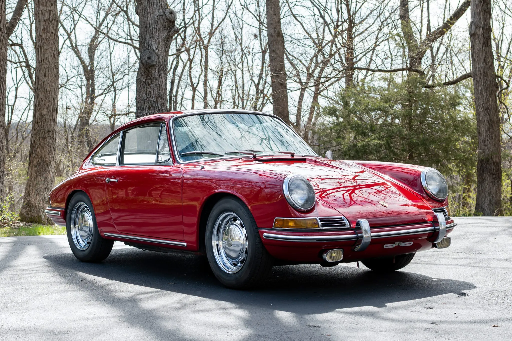 1966 Porsche 911 Coupe in Polo Red