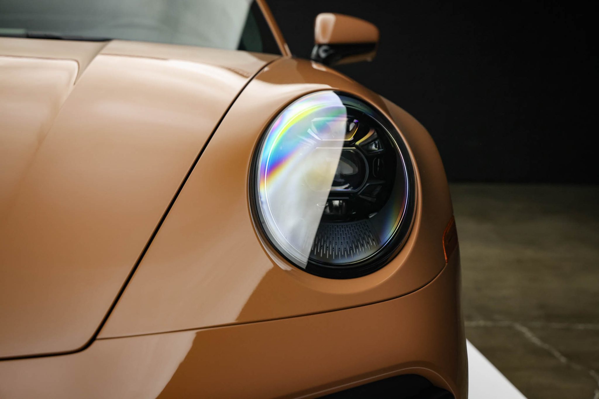 2025 Porsche 911 Turbo S Coupe In Sepia Brown