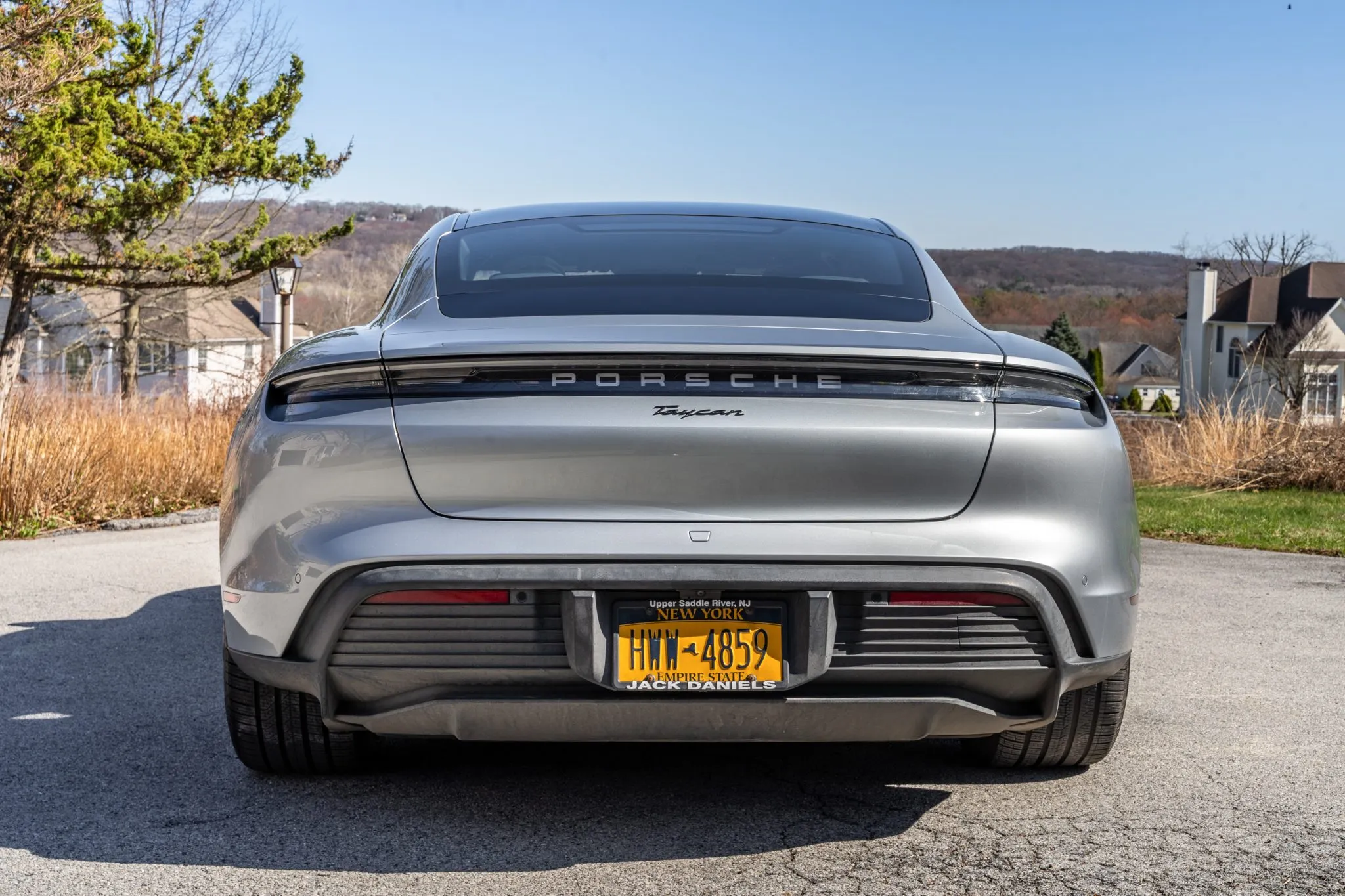 2023 Porsche Taycan in Dolomite Silver Metallic
