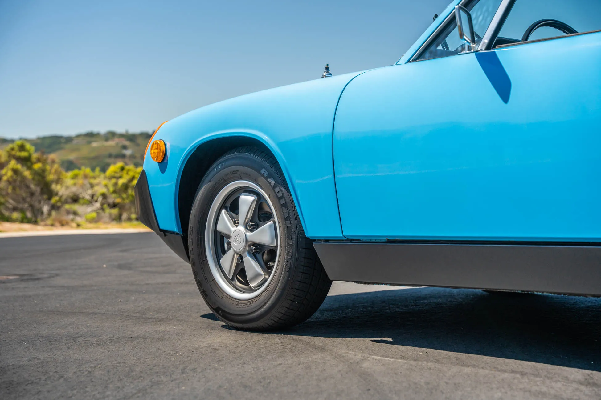 1975 Porsche 914 in Laguna Blue