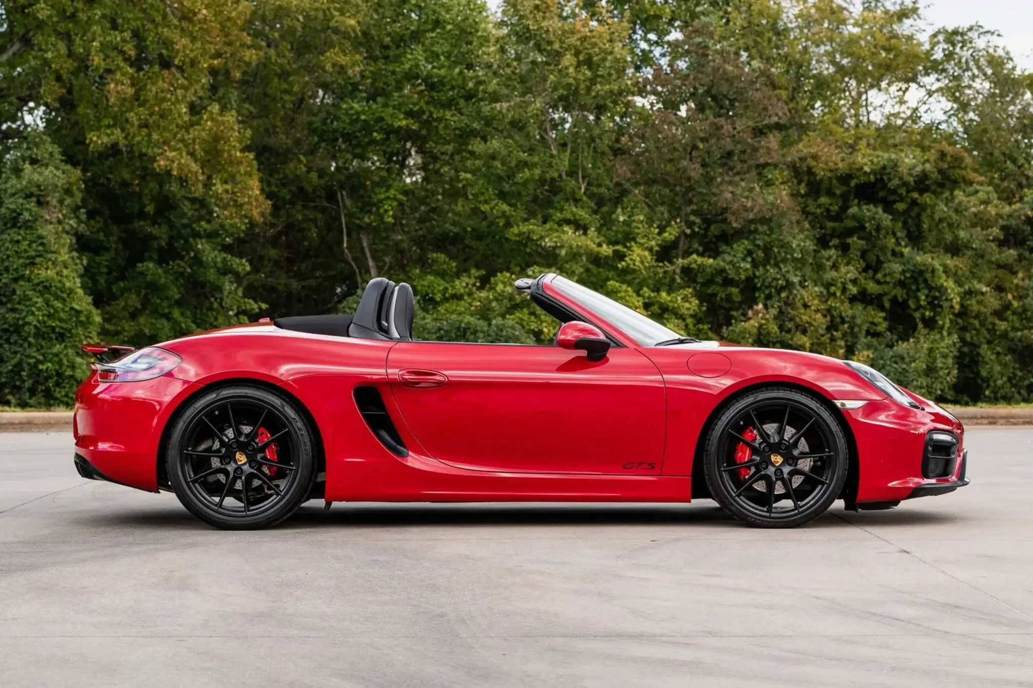 2016 Porsche Boxster GTS in Carmine Red