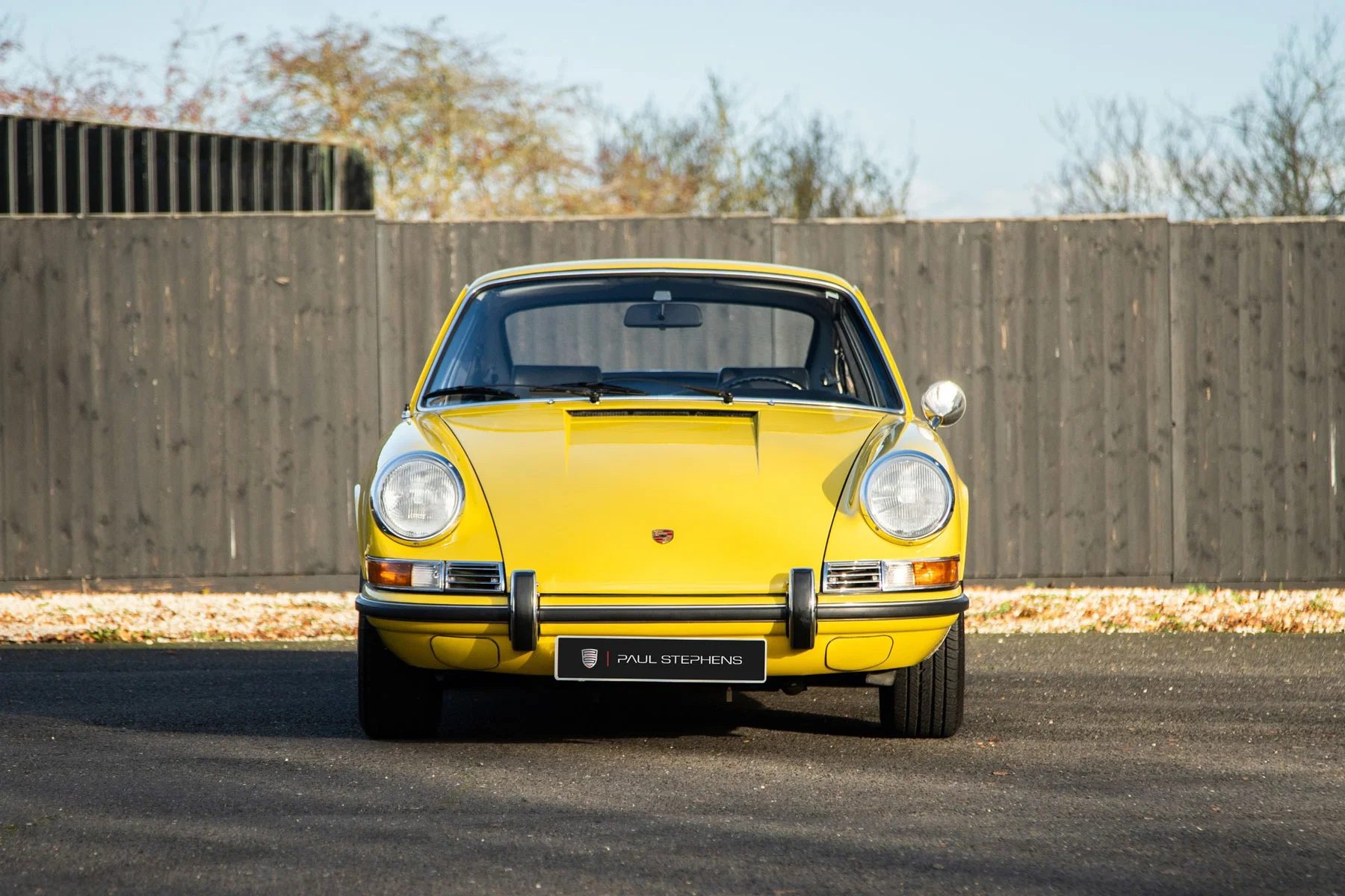1969 Porsche 911E in Canary Yellow