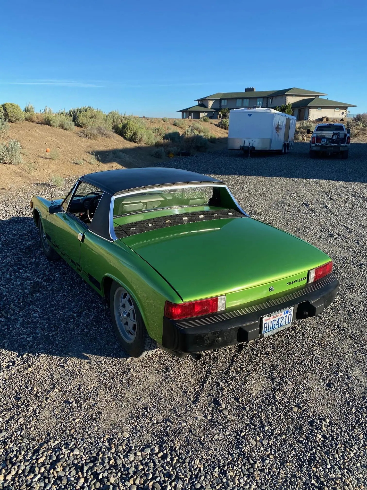 1976 Porsche 914 2.0 in Lime Green