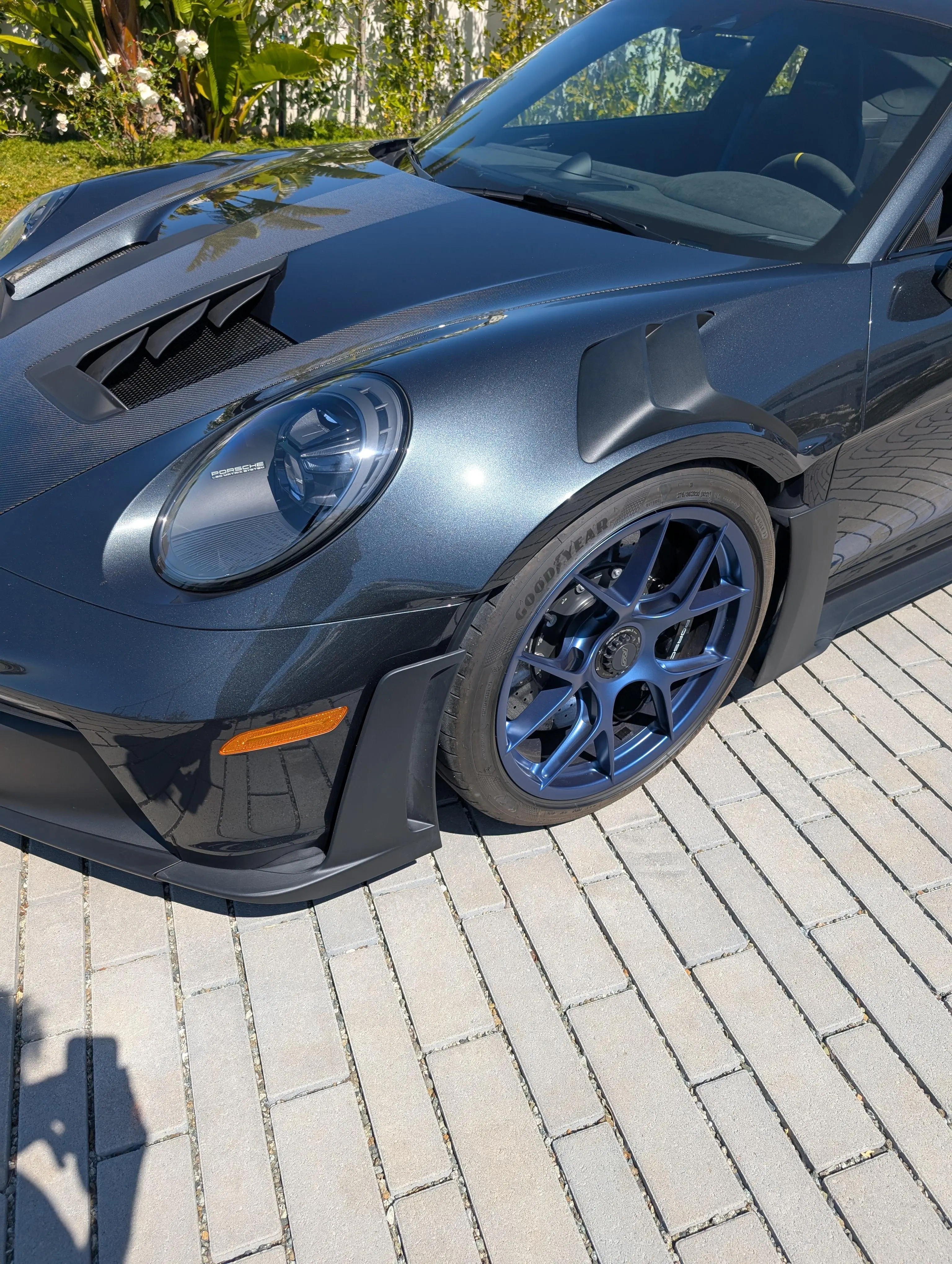 2024 Porsche 911 GT3 RS Weissach in Carbon Steel Grey Metallic