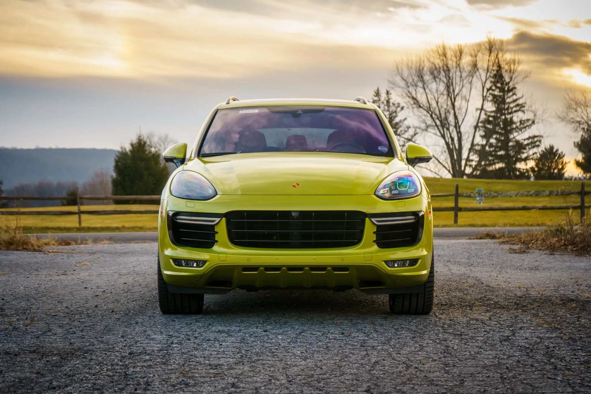 2016 Porsche Cayenne Turbo S in Peridot Metallic