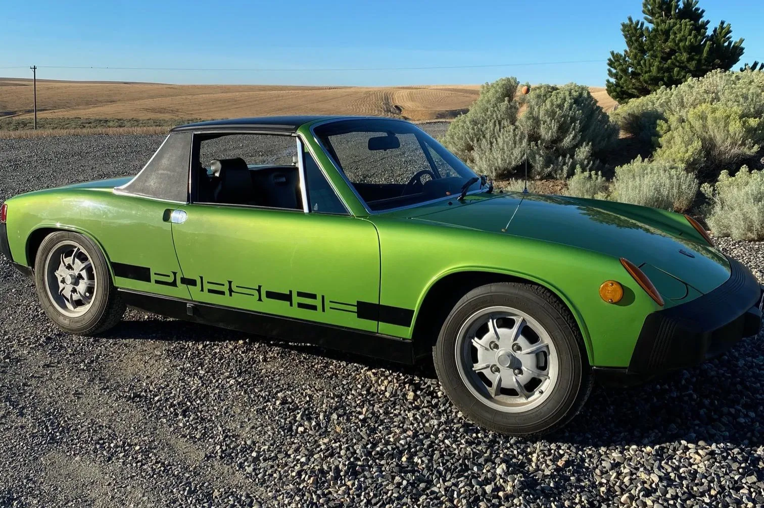 1976 Porsche 914 2.0 in Lime Green