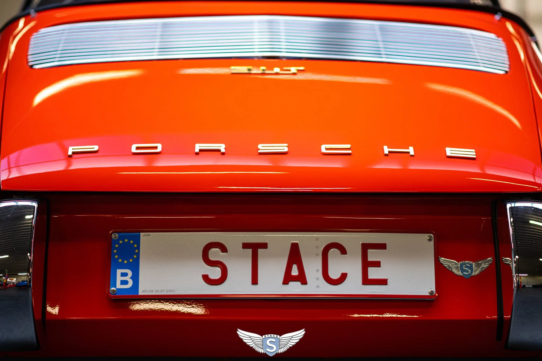 1968 Porsche 911 Targa in Blood Orange