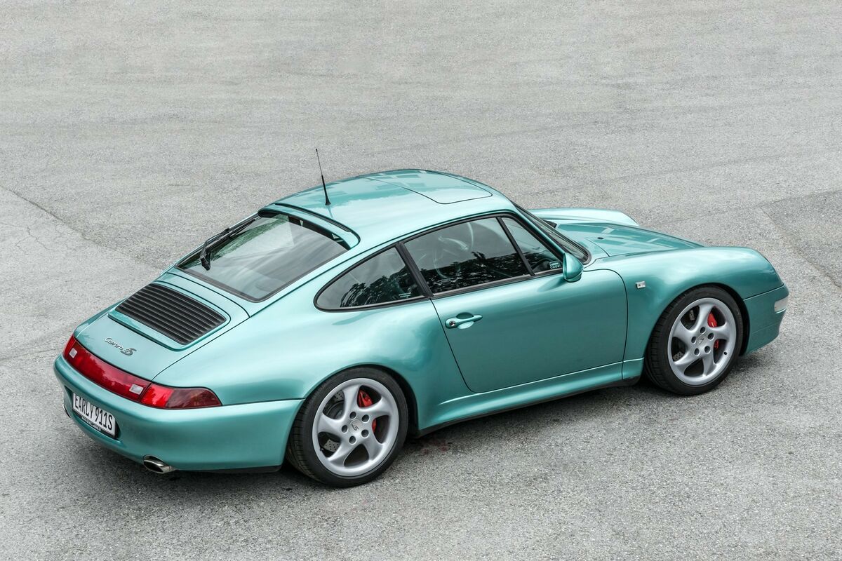 1996 Porsche 911 Carrera 4S in Dragonfly Turquoise Metallic