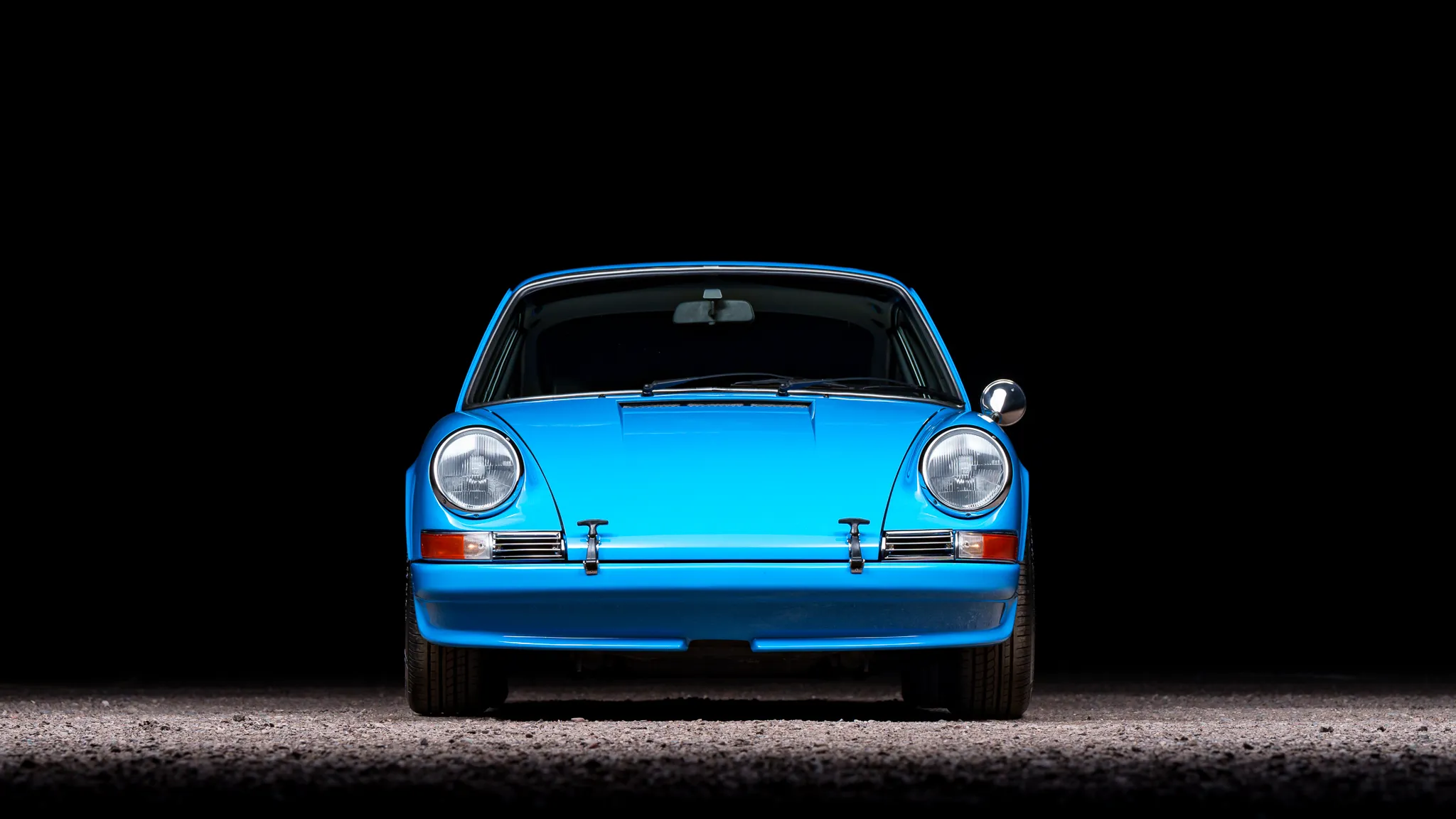 1976 Porsche 912E in Mexico Blue