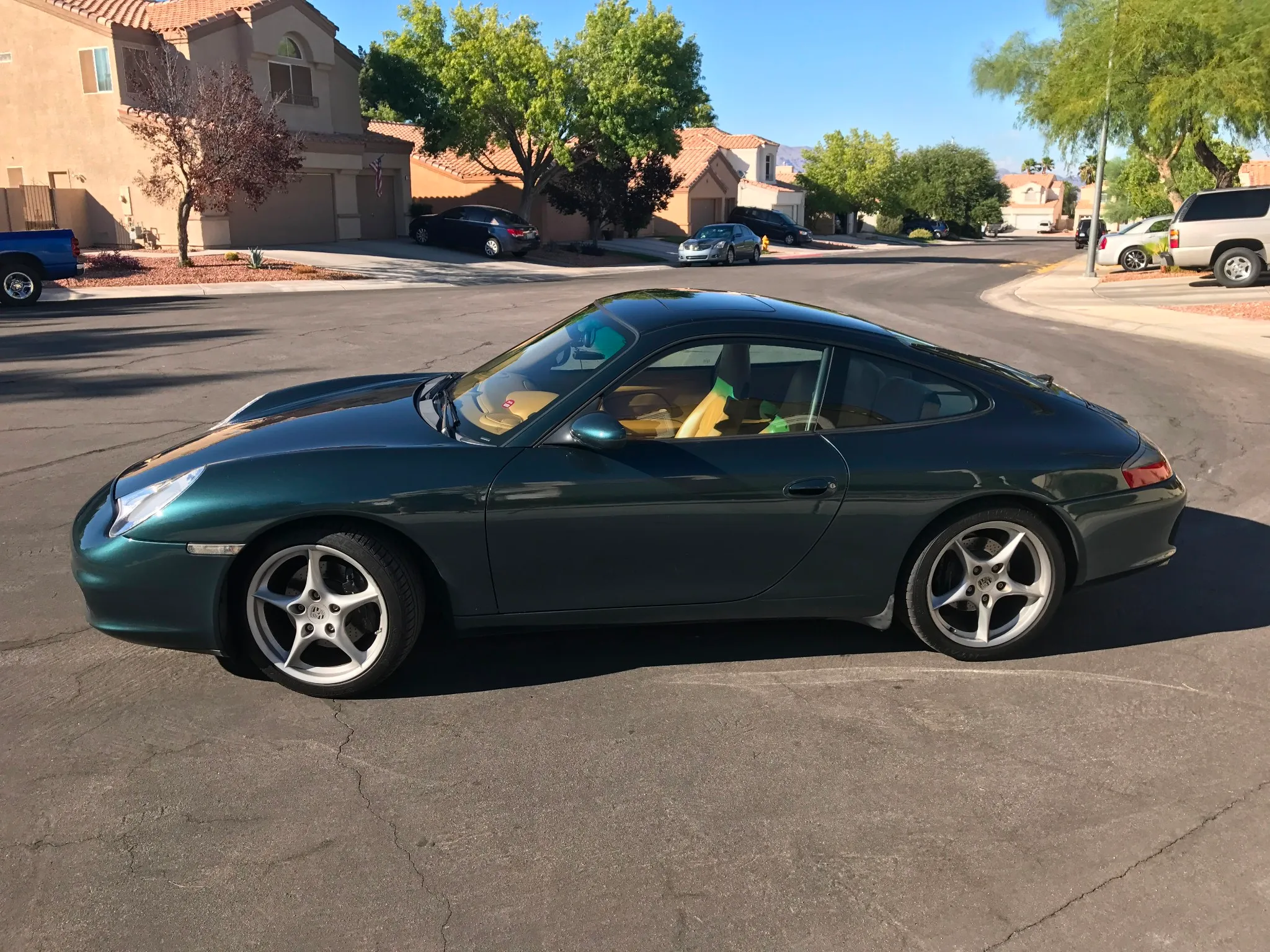 2003 Porsche 911 Carrera Coupe in Dark Teal Metallic