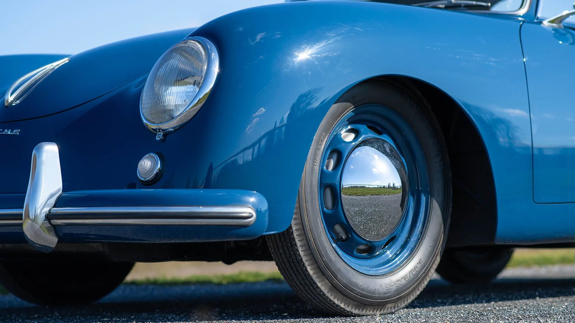 1953 Porsche 356 "Pre-A" 1500 Coupe in Azure Blue