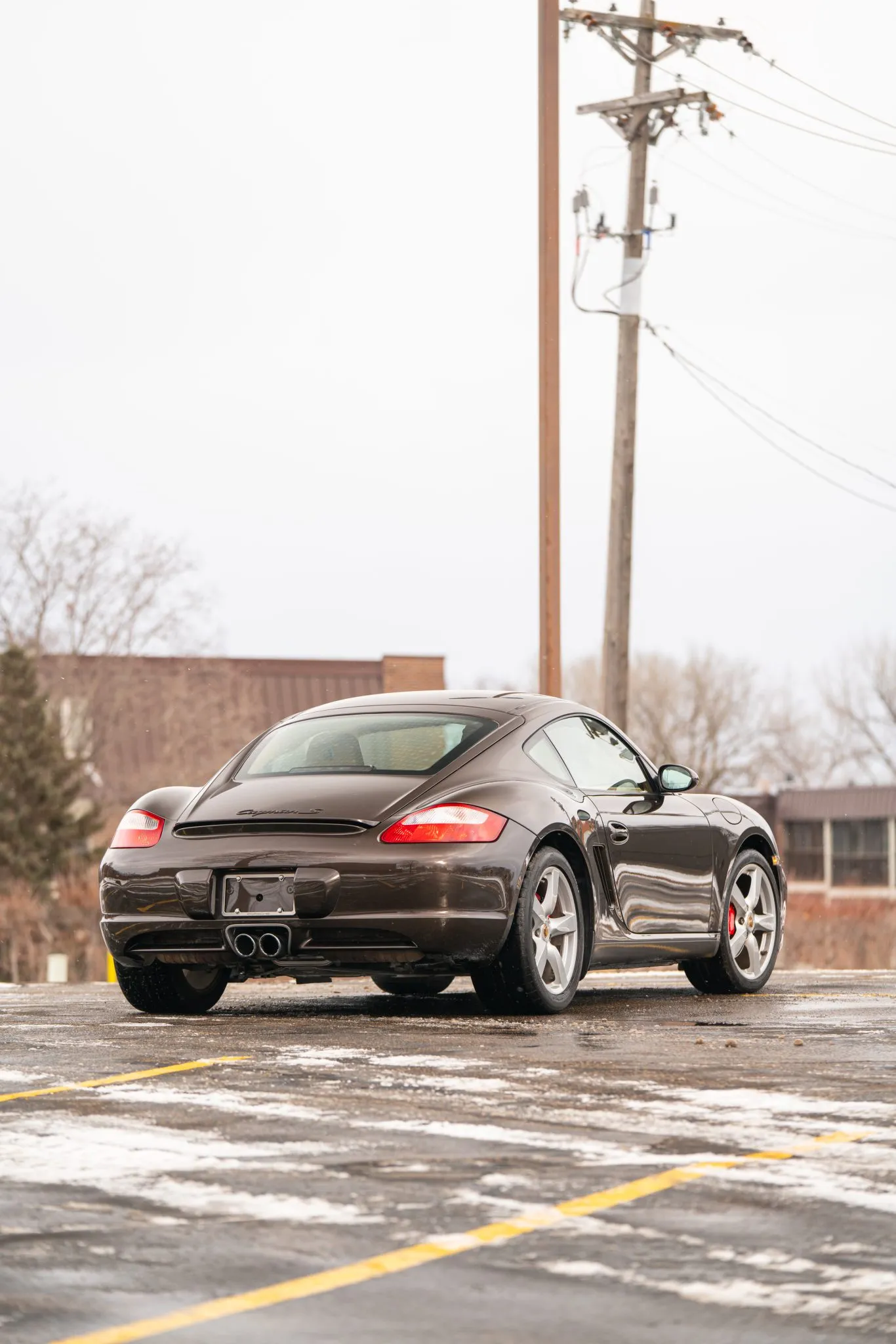 2008 Porsche Cayman S in Macadamia Metallic