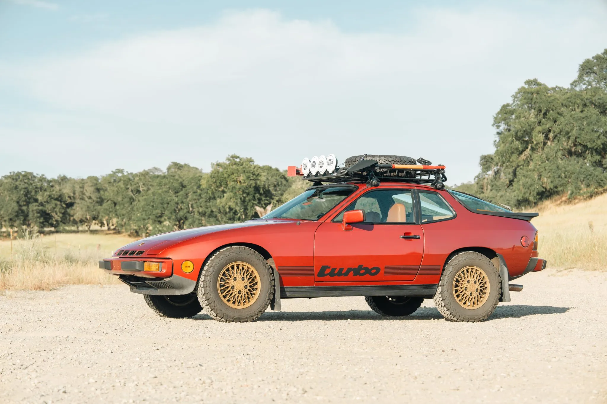 1981 Porsche 924 Turbo in Metallic Red