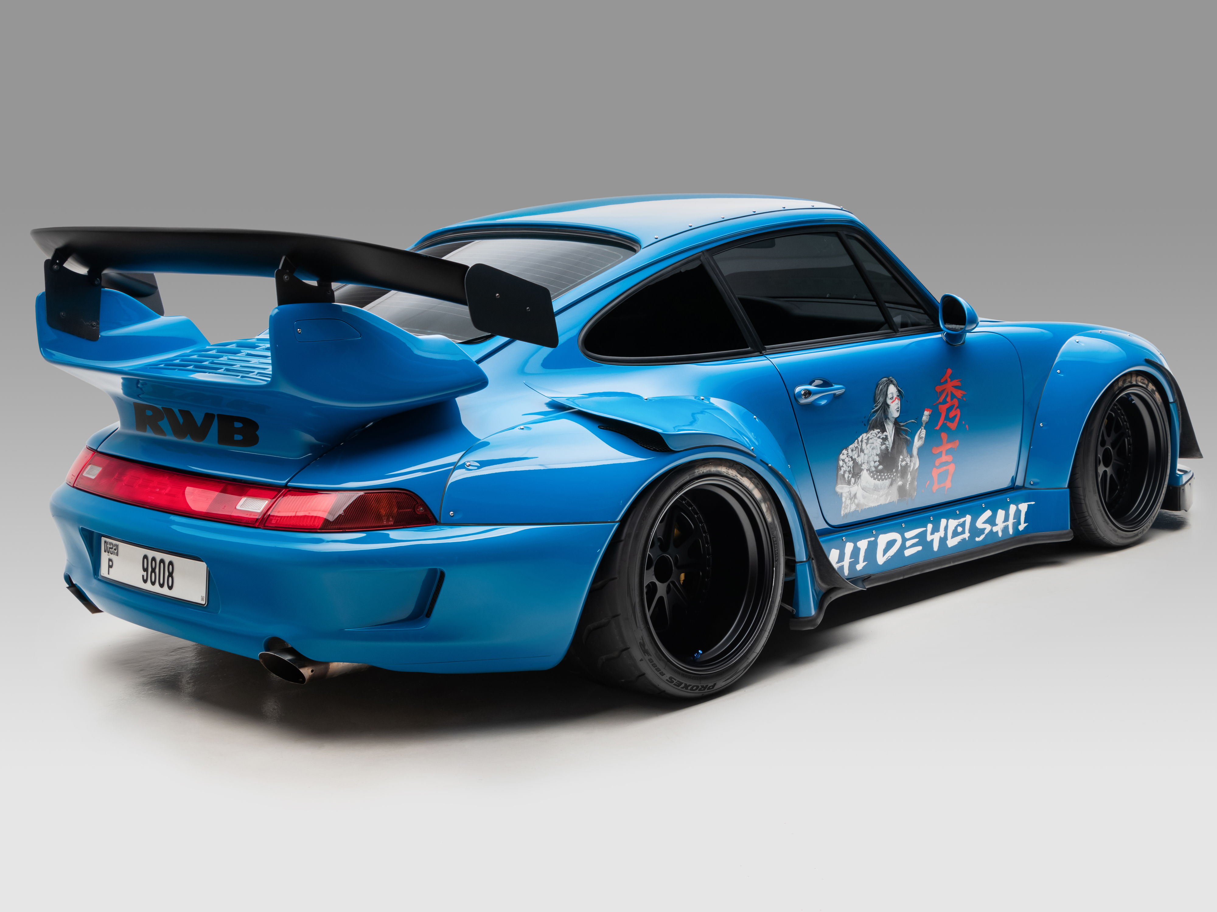 1995 Porsche 911 Carrera Coupe 'RWB' in Iris Blue Metallic