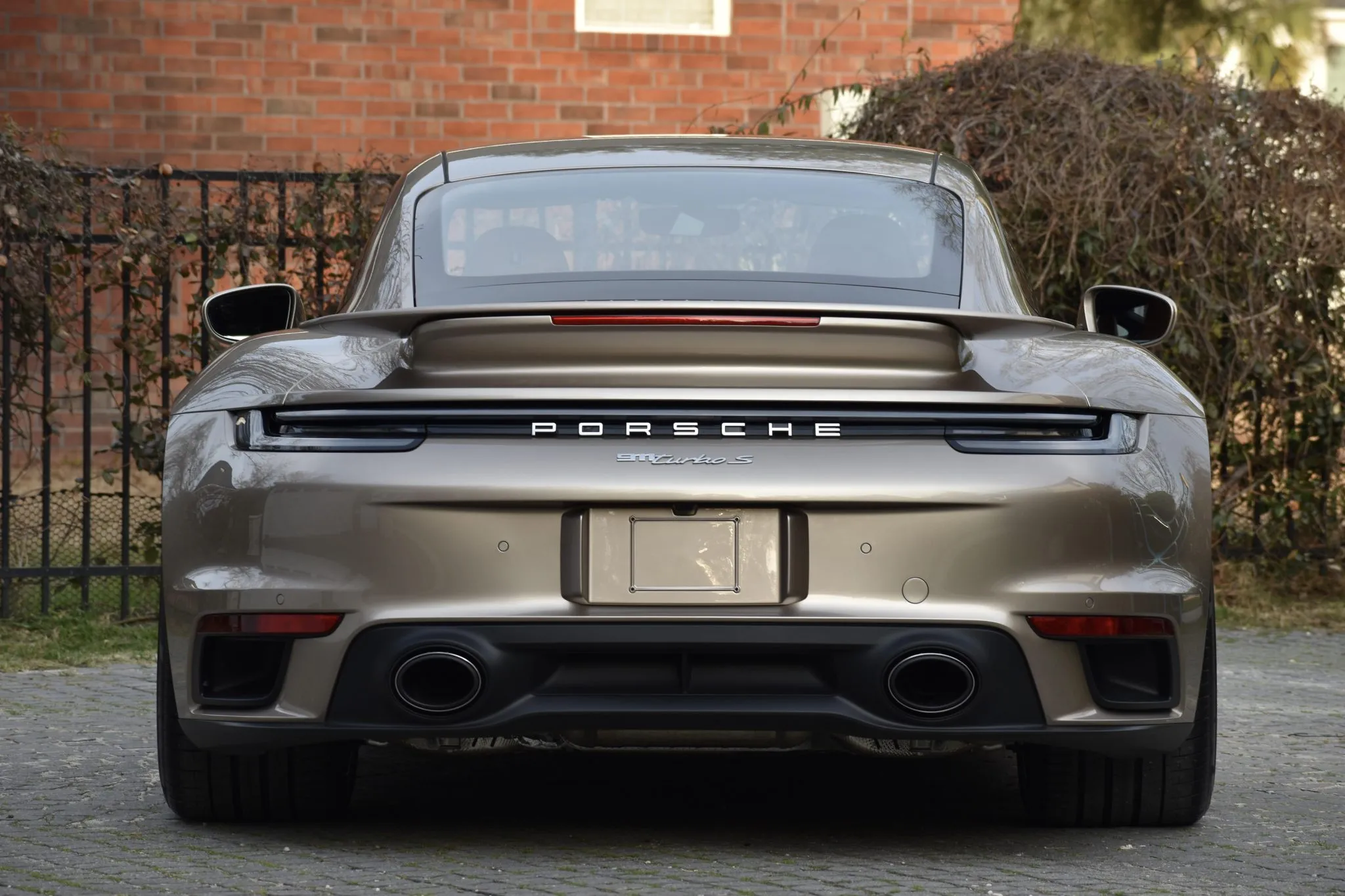 2024 Porsche 911 Turbo S Coupe in Palladium Metallic