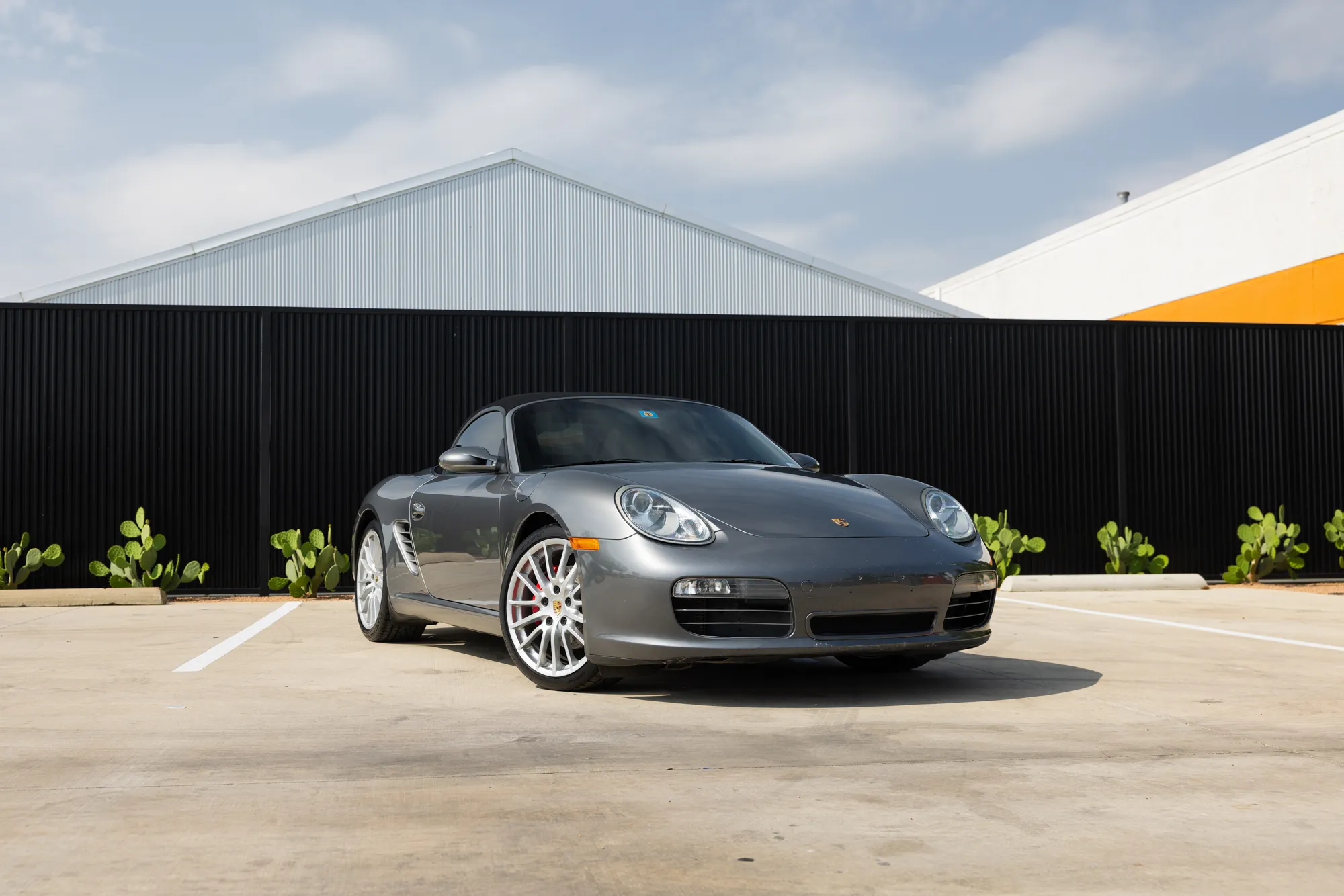 2008 Porsche Boxster S in Meteor Grey Metallic