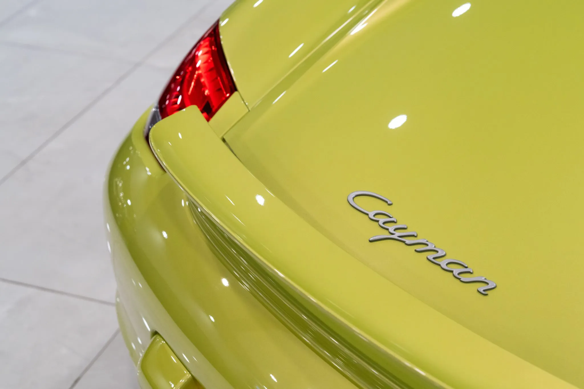 2012 Porsche Cayman in Peridot Metallic