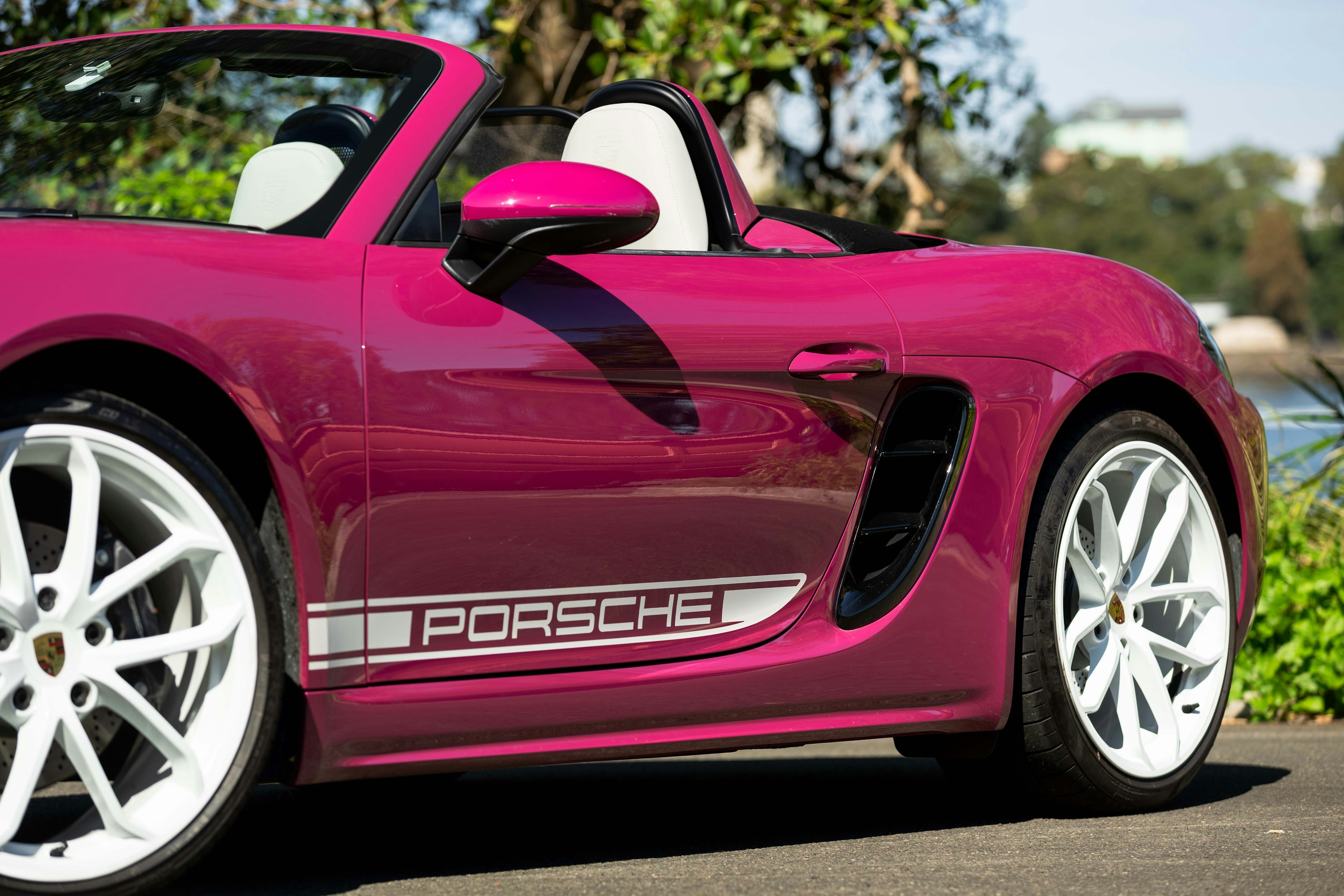 2024 Porsche 718 Boxster Style Edition in Ruby Star