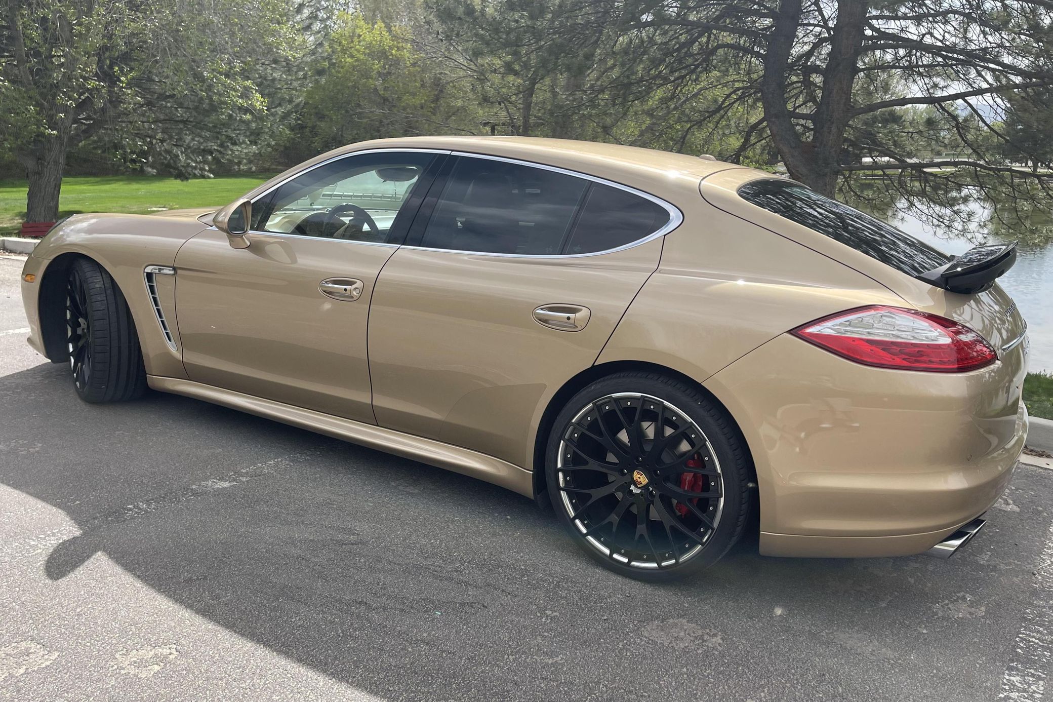 2011 Porsche Panamera Turbo in Luxor Beige Metallic