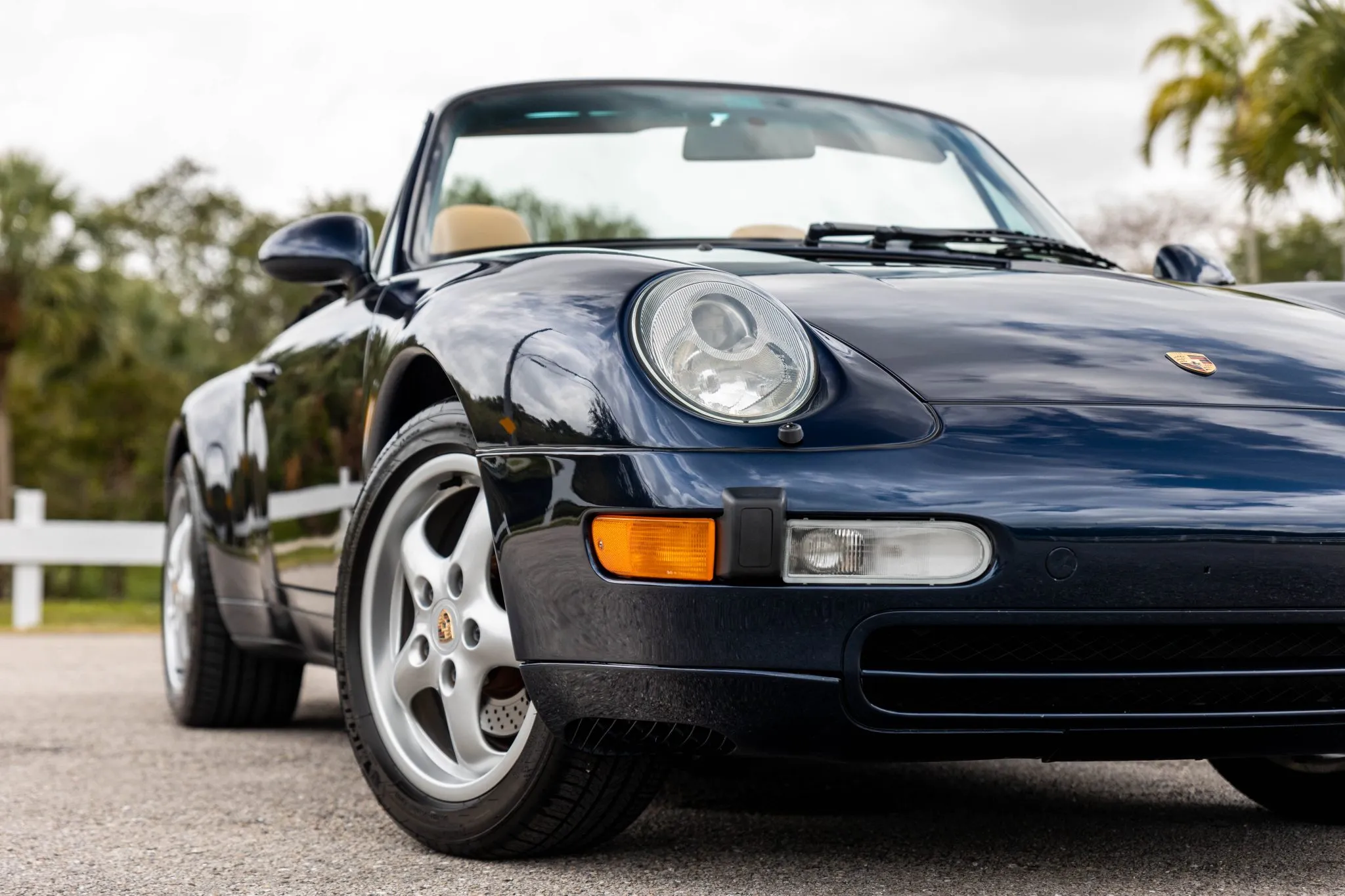 1995 Porsche 911 Carrera Cabriolet in Midnight Blue Pearl